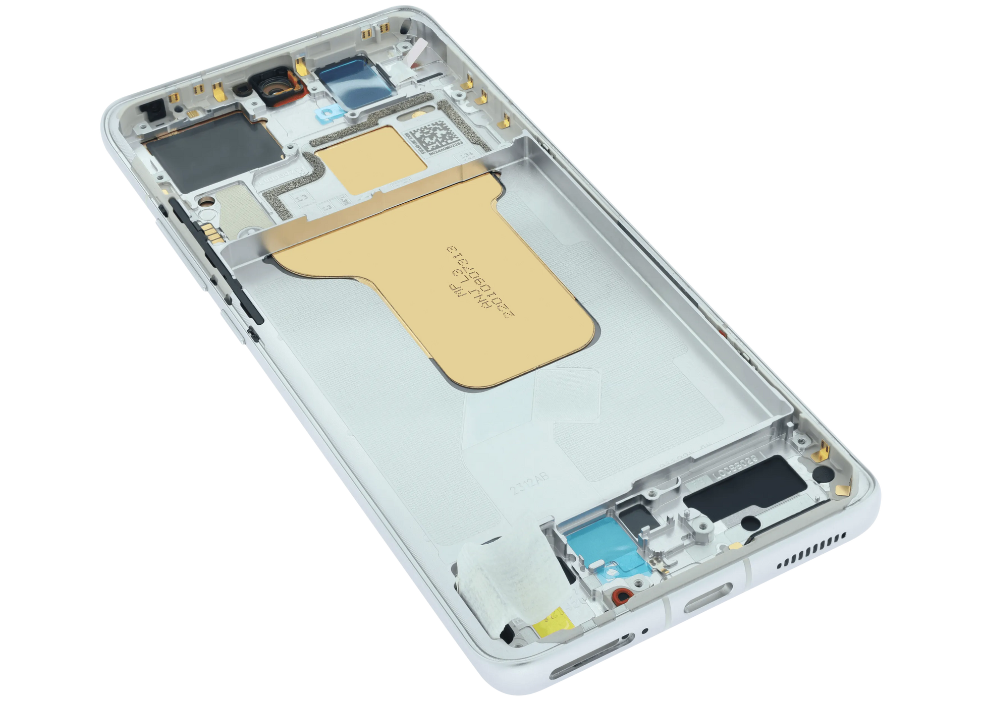 OLED Assembly With Frame for Xiaomi 12 (Service Pack) (Purple) – phone repair part product angle – OLED Display Replacement for phone repair