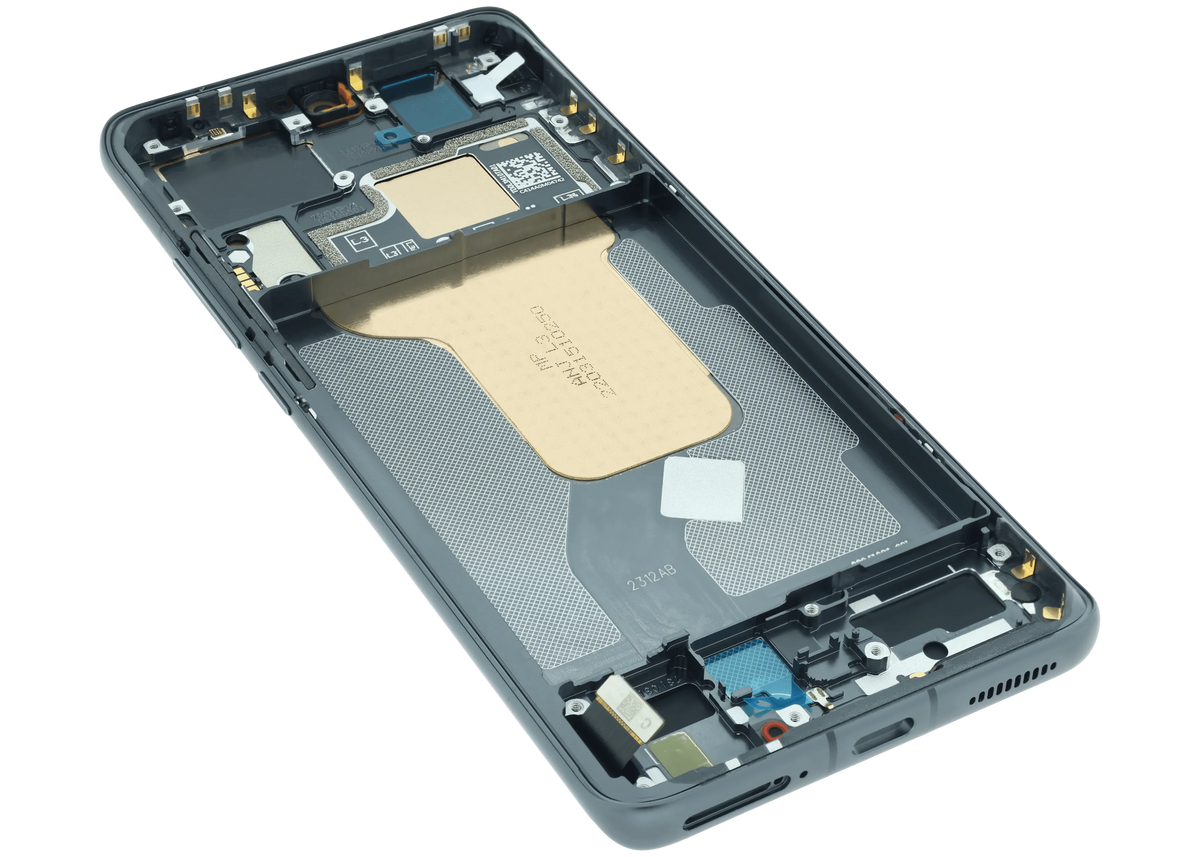 OLED Assembly With Frame for Xiaomi 12X (Service Pack) (Gray) – phone repair part product angle – OLED Display Replacement for phone repair