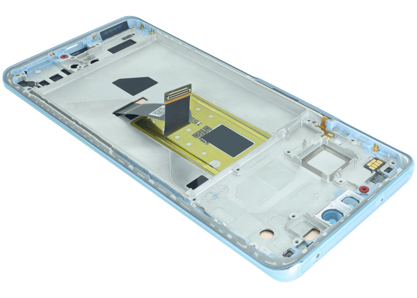 OLED Assembly With Frame for Xiaomi 13 Lite (Service Pack) (Lite Blue) – repair component detail view – OLED Display Replacement for phone repair
