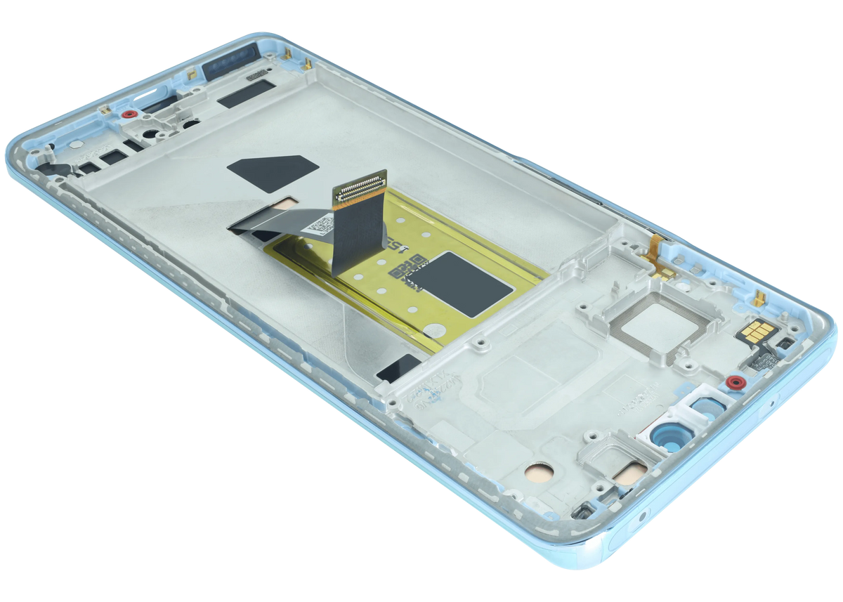 OLED Assembly With Frame for Xiaomi 13 Lite (Service Pack) (Lite Blue) – repair component detail view – OLED Display Replacement for phone repair