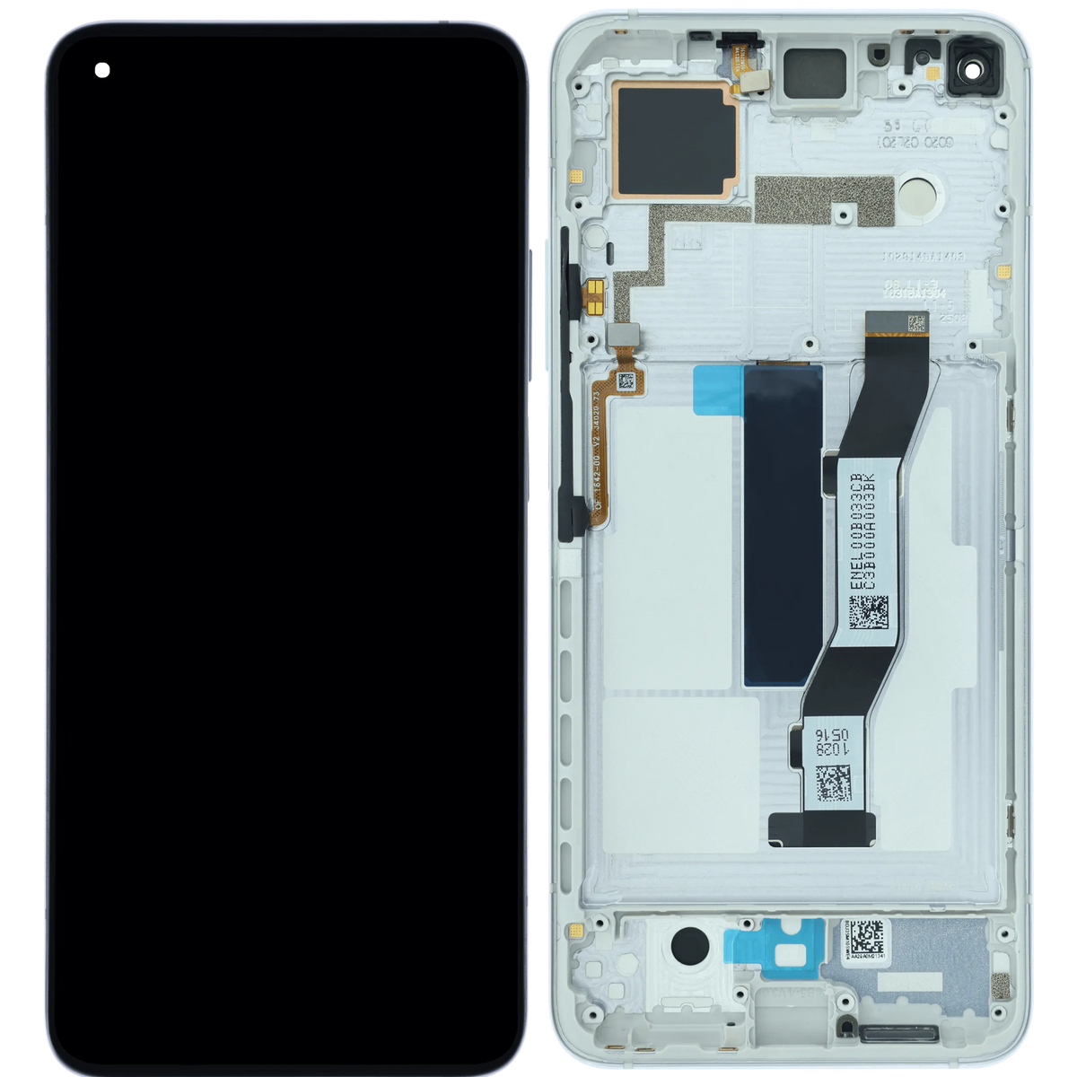 OLED Assembly With Frame for Xiaomi Mi 10T (Service Pack) - compatible device spare part image SKU 107183200489 - image 3
