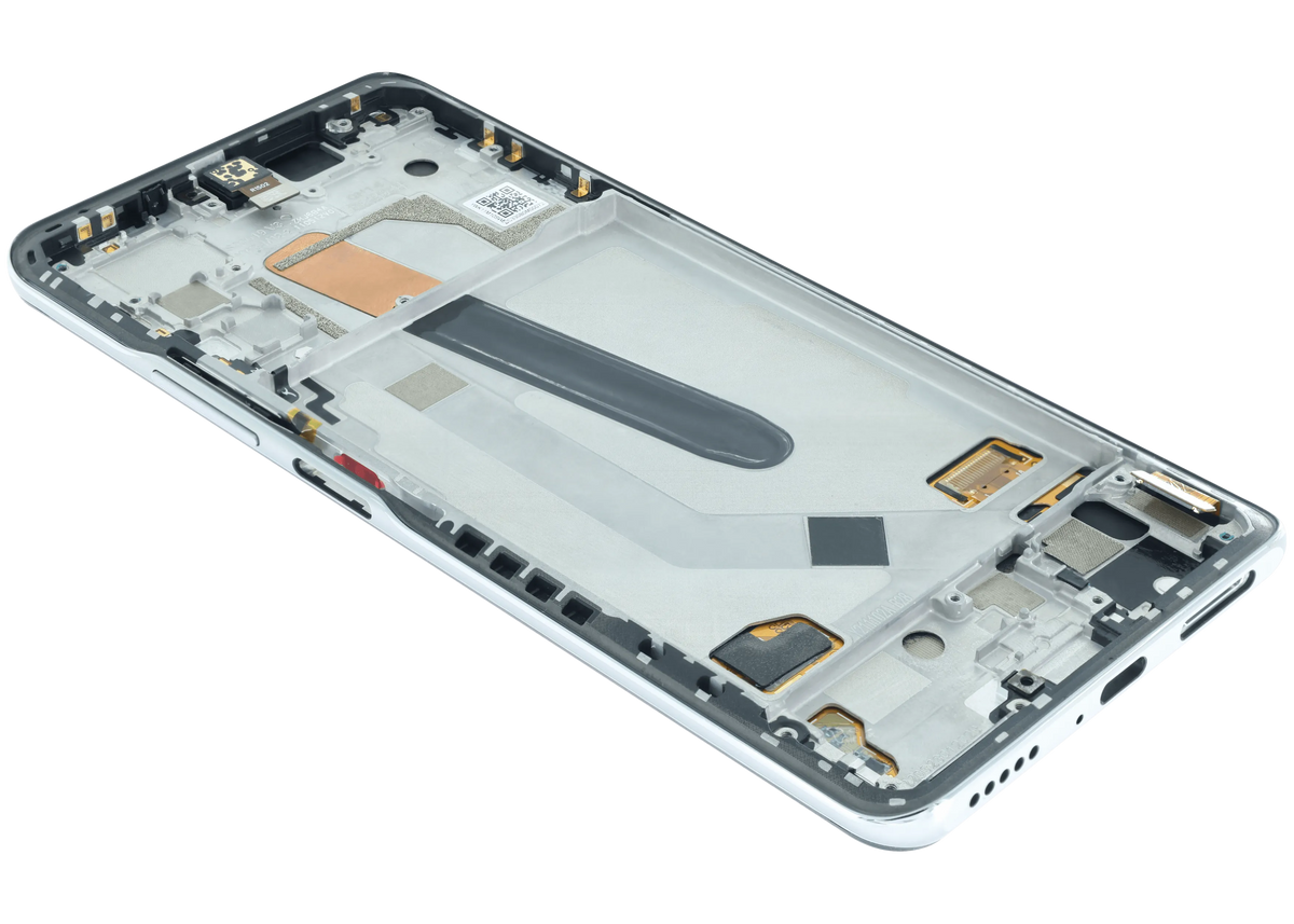 OLED Assembly With Frame for Xiaomi Mi 11i (Service Pack) (Frosty White) - service part product photo SKU 107183200490 - image 5