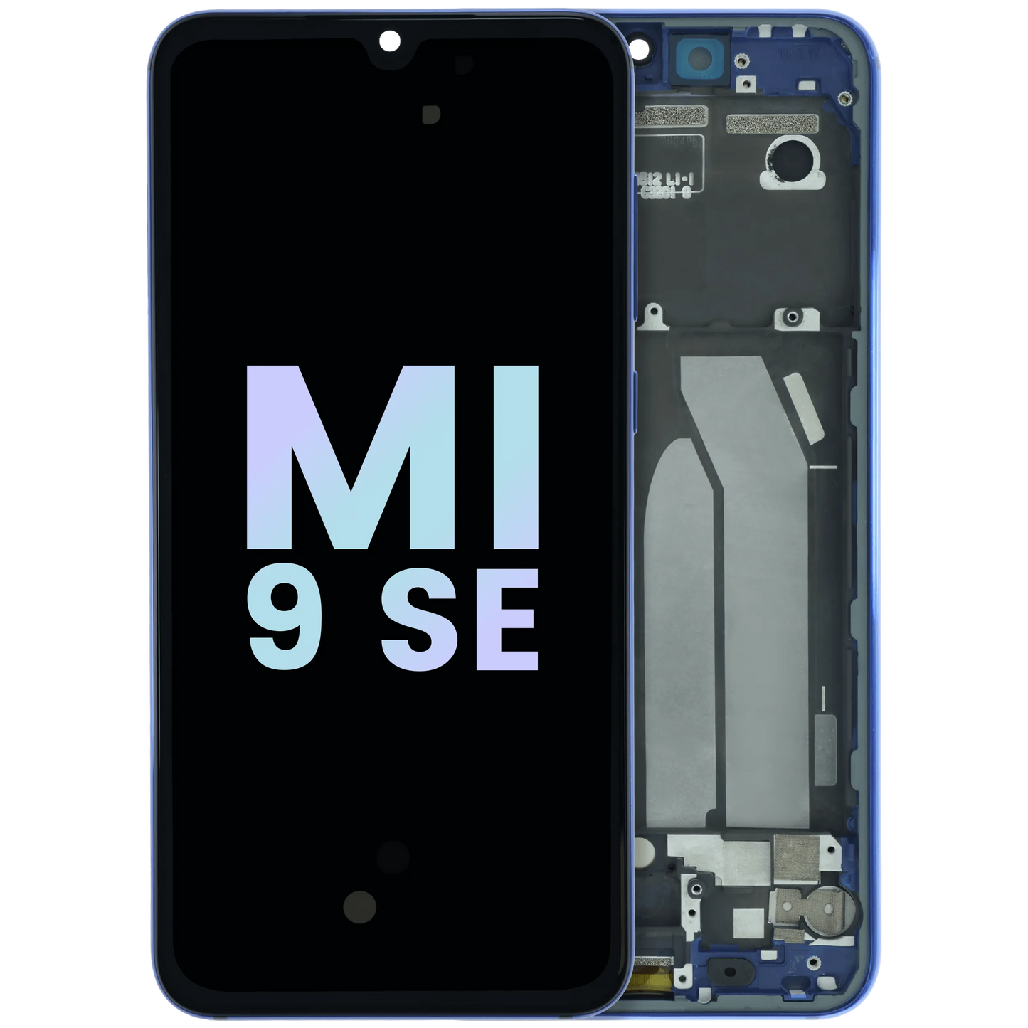 OLED Assembly With Frame for Xiaomi Mi 9 SE (Service Pack) (Blue) - replacement part product image SKU 107183200493 - image 1