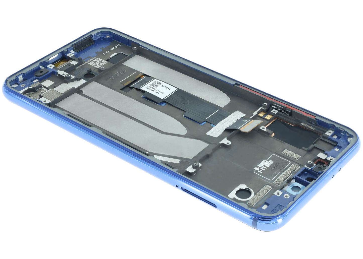 OLED Assembly With Frame for Xiaomi Mi 9 SE (Service Pack) (Blue) - repair component detail image SKU 107183200493 - image 2