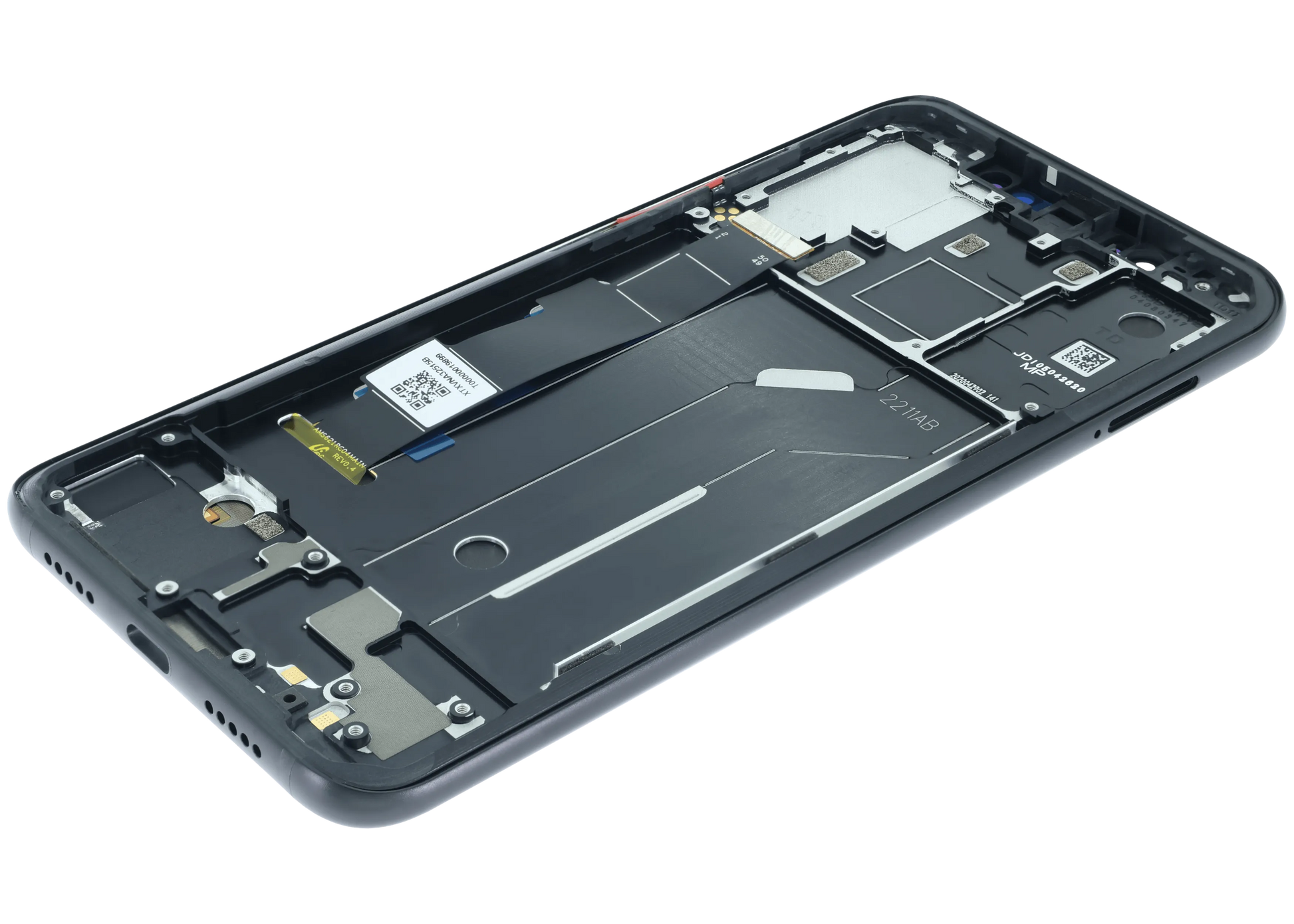 OLED Assembly With Frame for Xiaomi Mi 8 (Service Pack) (Black) - device repair spare component image SKU 107183200499 - image 6