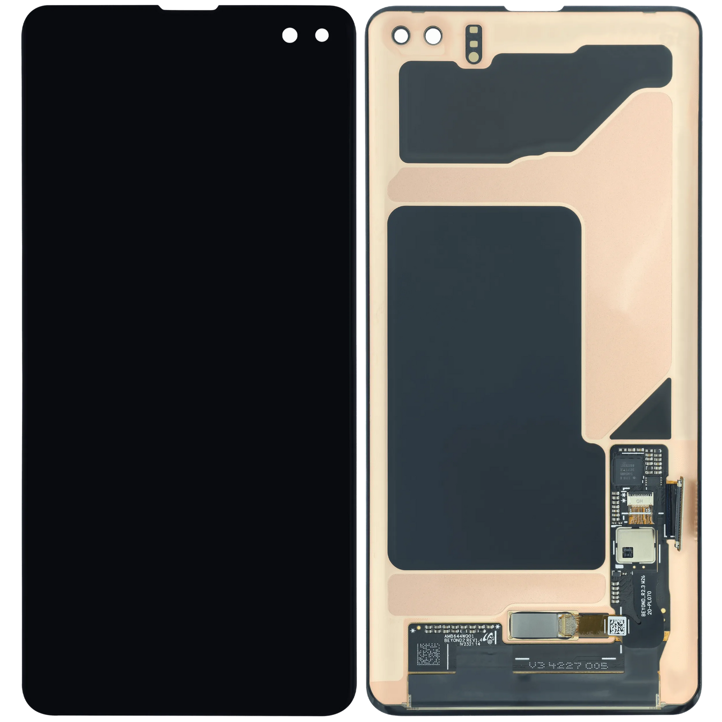 OLED Assembly Without Frame for Samsung Galaxy S10 Plus (Service Pack) (Prism Black)