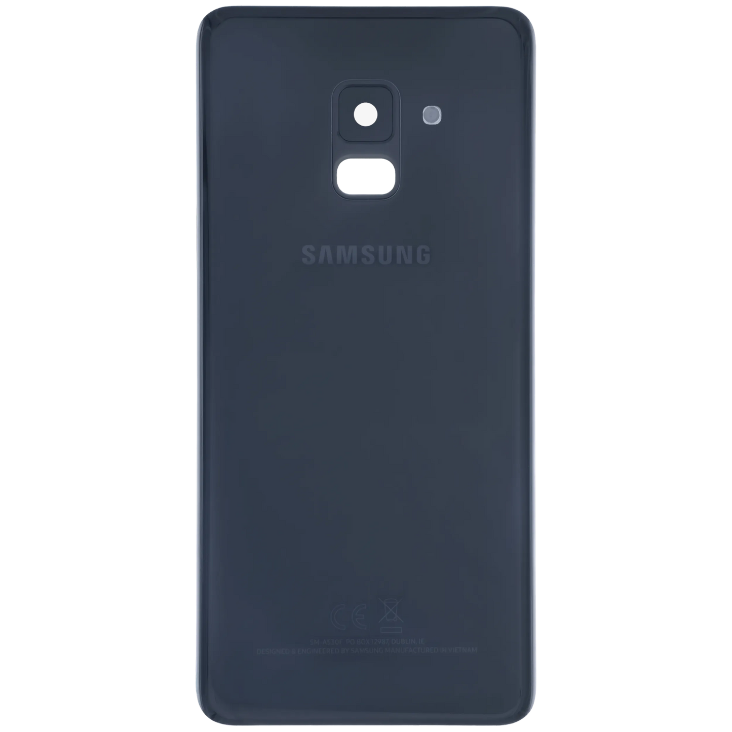 Back Cover Glass for Samsung Galaxy A8 (A530/ 2018) (Service Pack) (Black)