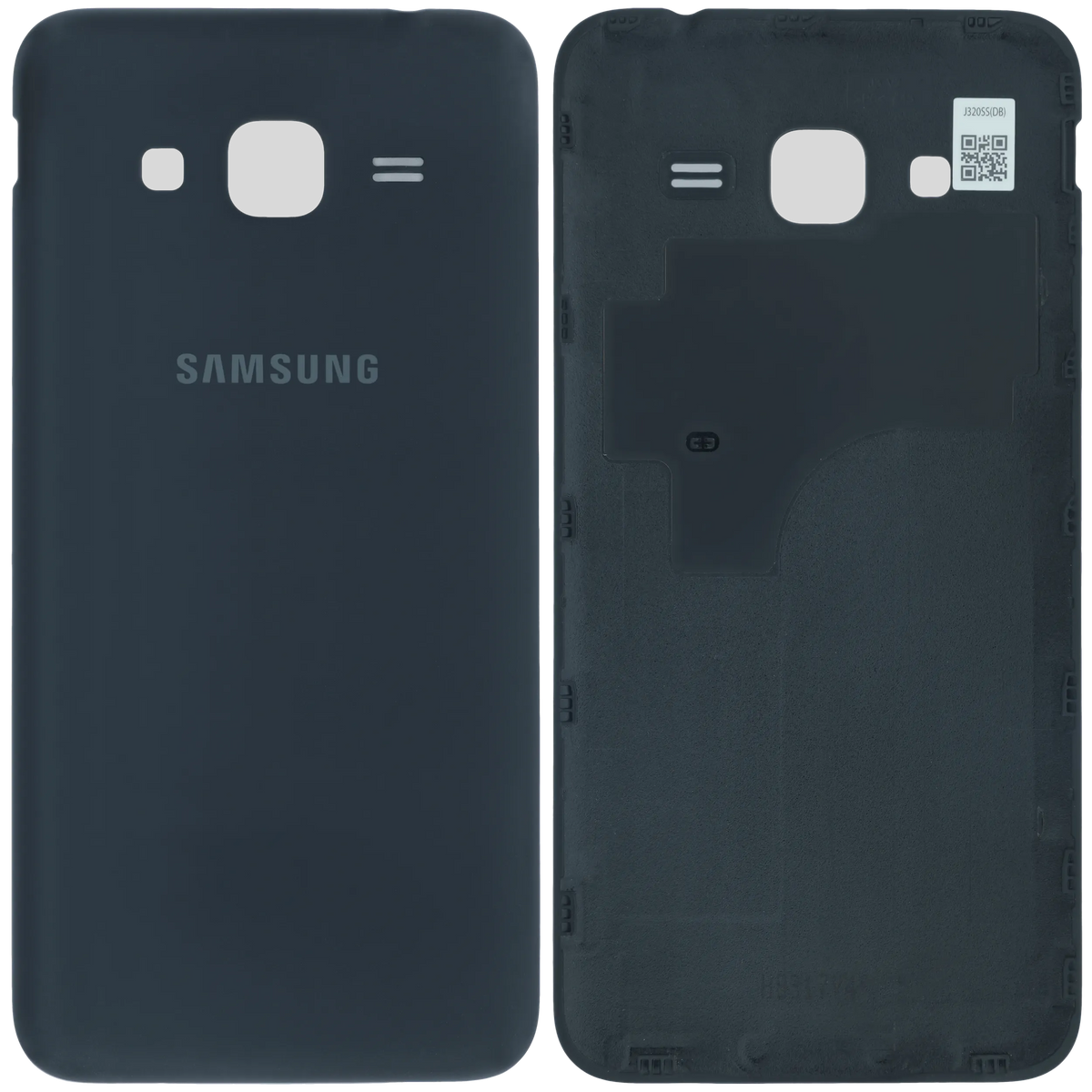 Back Cover Glass for Samsung Galaxy J3 (J320 / 2016) (Service Pack) (Black) | Samsung Galaxy J3 (J320 / 2016) Replacement Parts | product image 2