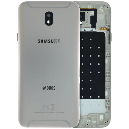 Back Cover Glass for Samsung Galaxy J7 Pro (J730 / 2017) (Service Pack) (Gold) Samsung replacement part SKU 107183200580 - product image 1