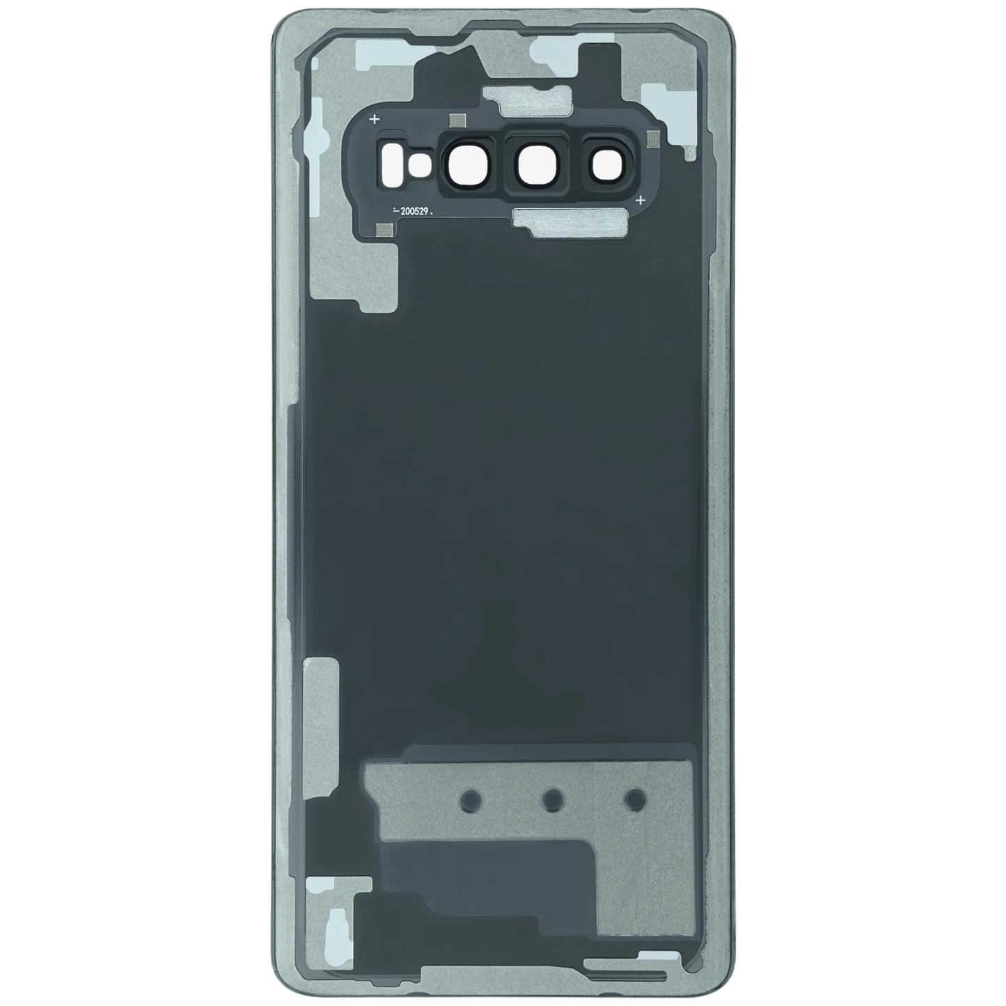 Back Cover Glass for Samsung Galaxy S10 Plus (Service Pack) (Ceramic Black)