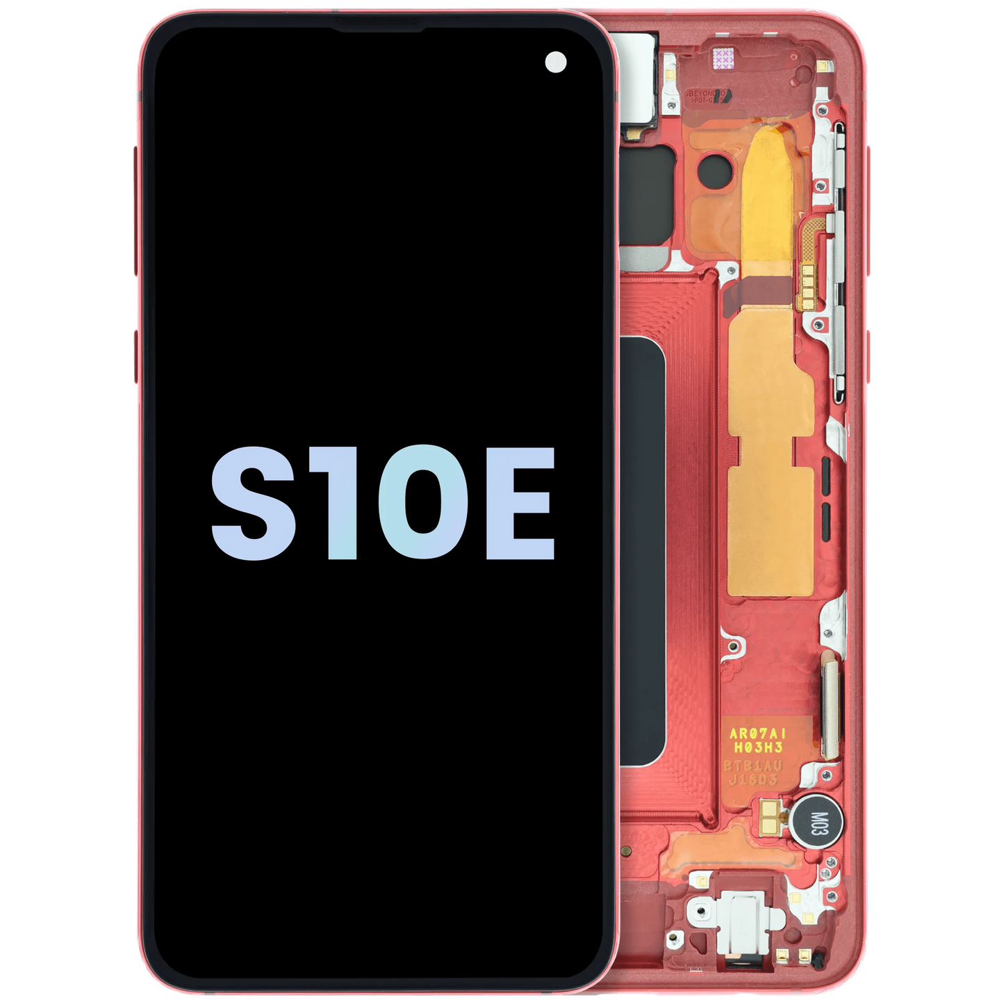OLED Assembly With Frame for Samsung Galaxy S10e (Service Pack) (Cardinal Red)