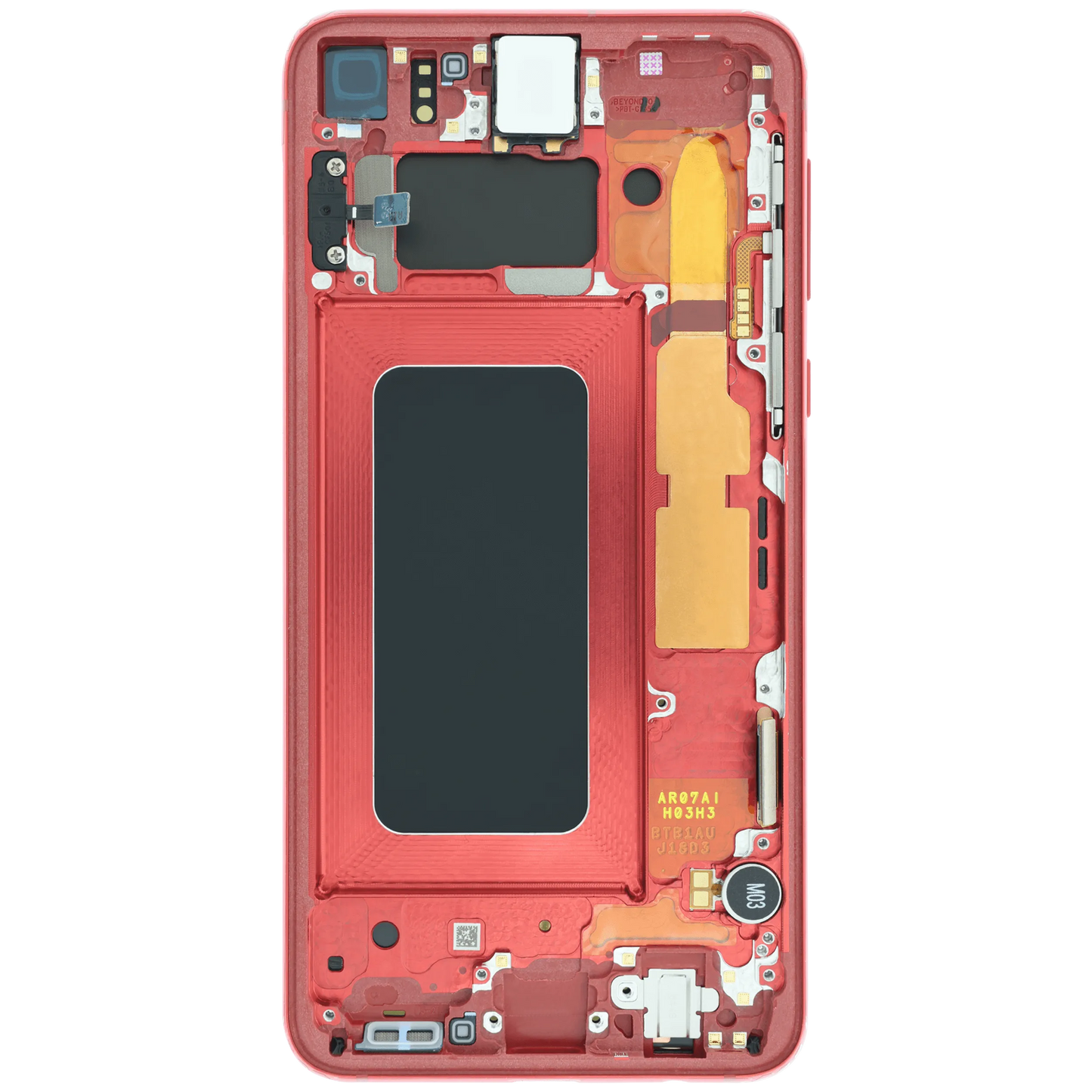 OLED Assembly With Frame for Samsung Galaxy S10e (Service Pack) (Cardinal Red)