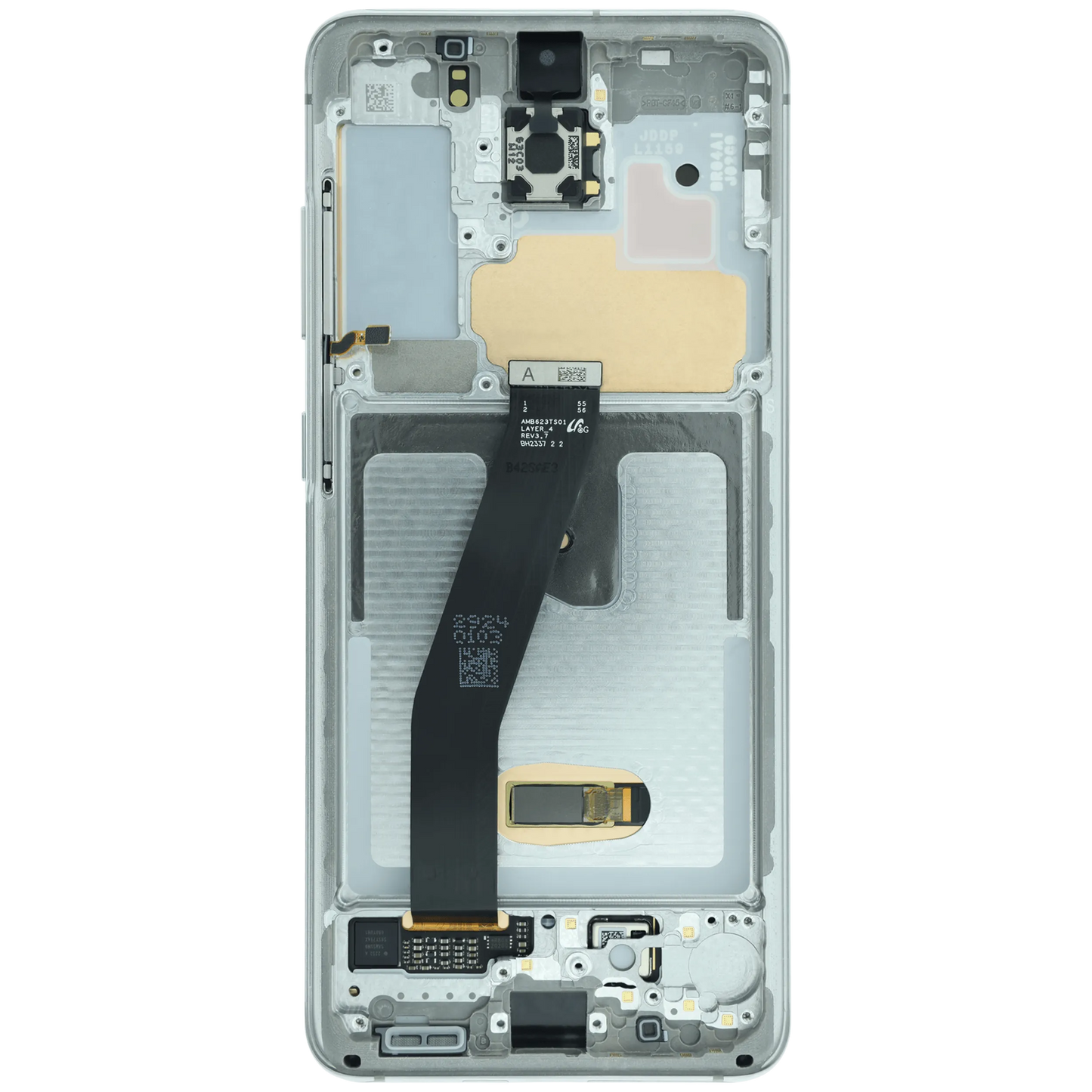 OLED Assembly With Frame for Samsung Galaxy S20 (Service Pack) (Cloud White)