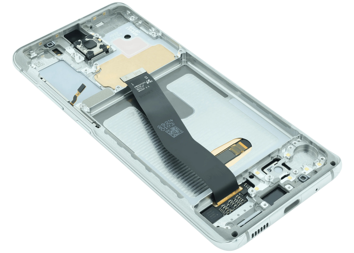 OLED Assembly With Frame for Samsung Galaxy S20 (Service Pack) (Cloud White)
