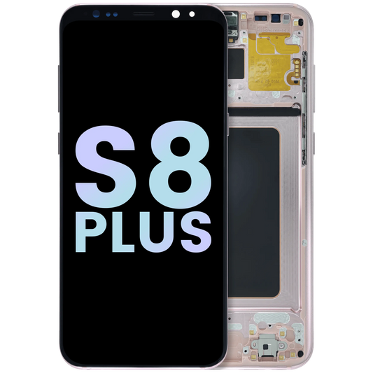 OLED Assembly With Frame for Samsung Galaxy S8 Plus (Service Pack) (Rose Pink)