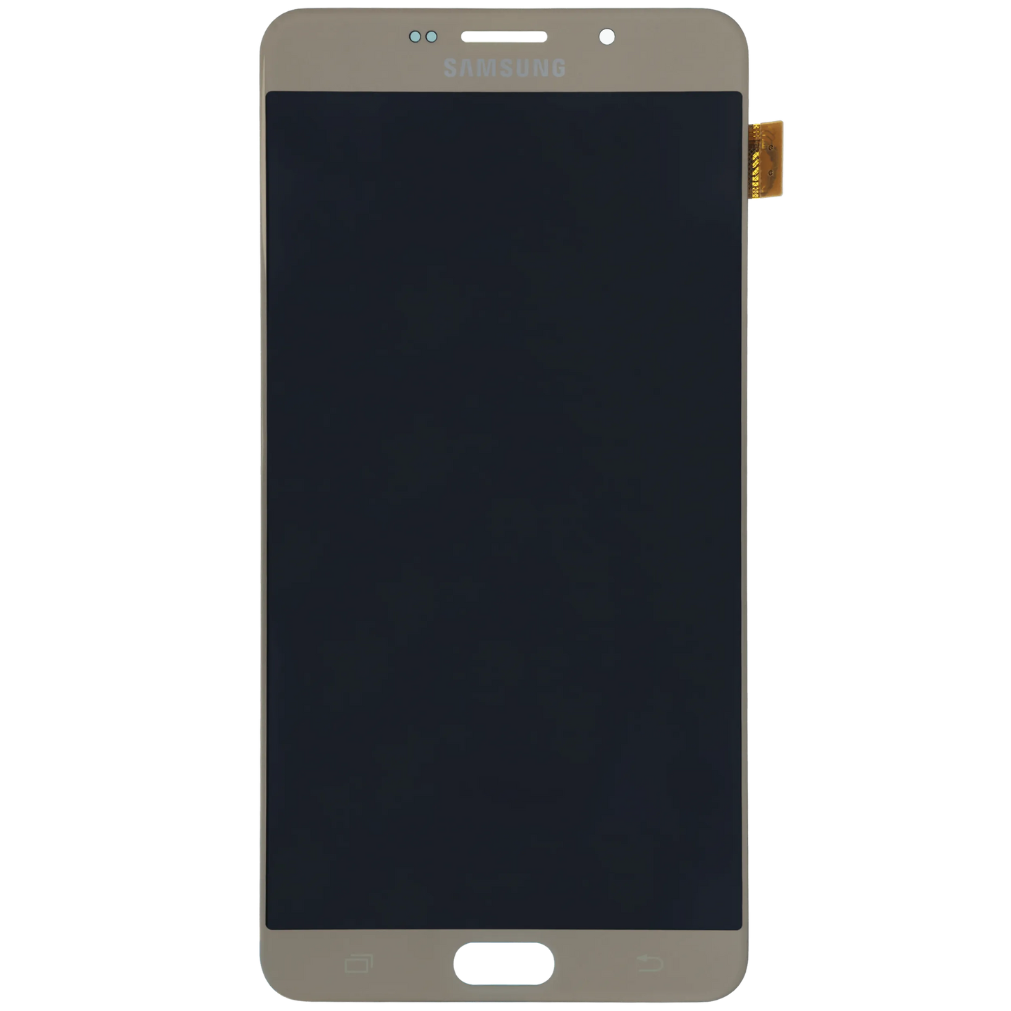 OLED Assembly With Frame for Samsung Galaxy A9 Pro (A910 / 2016) (Service Pack) (Gold)