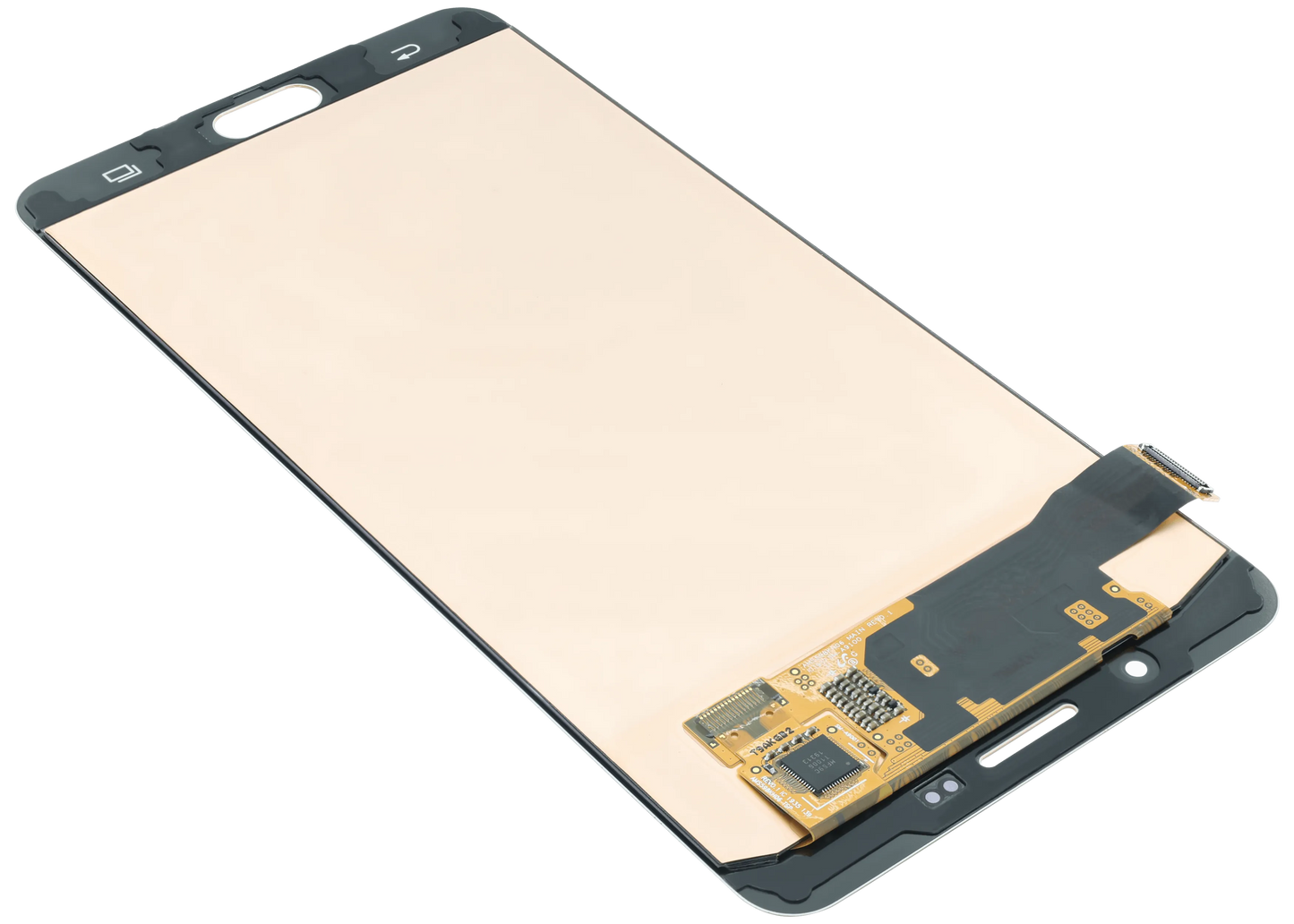 OLED Assembly With Frame for Samsung Galaxy A9 Pro (A910 / 2016) (Service Pack) (Gold)