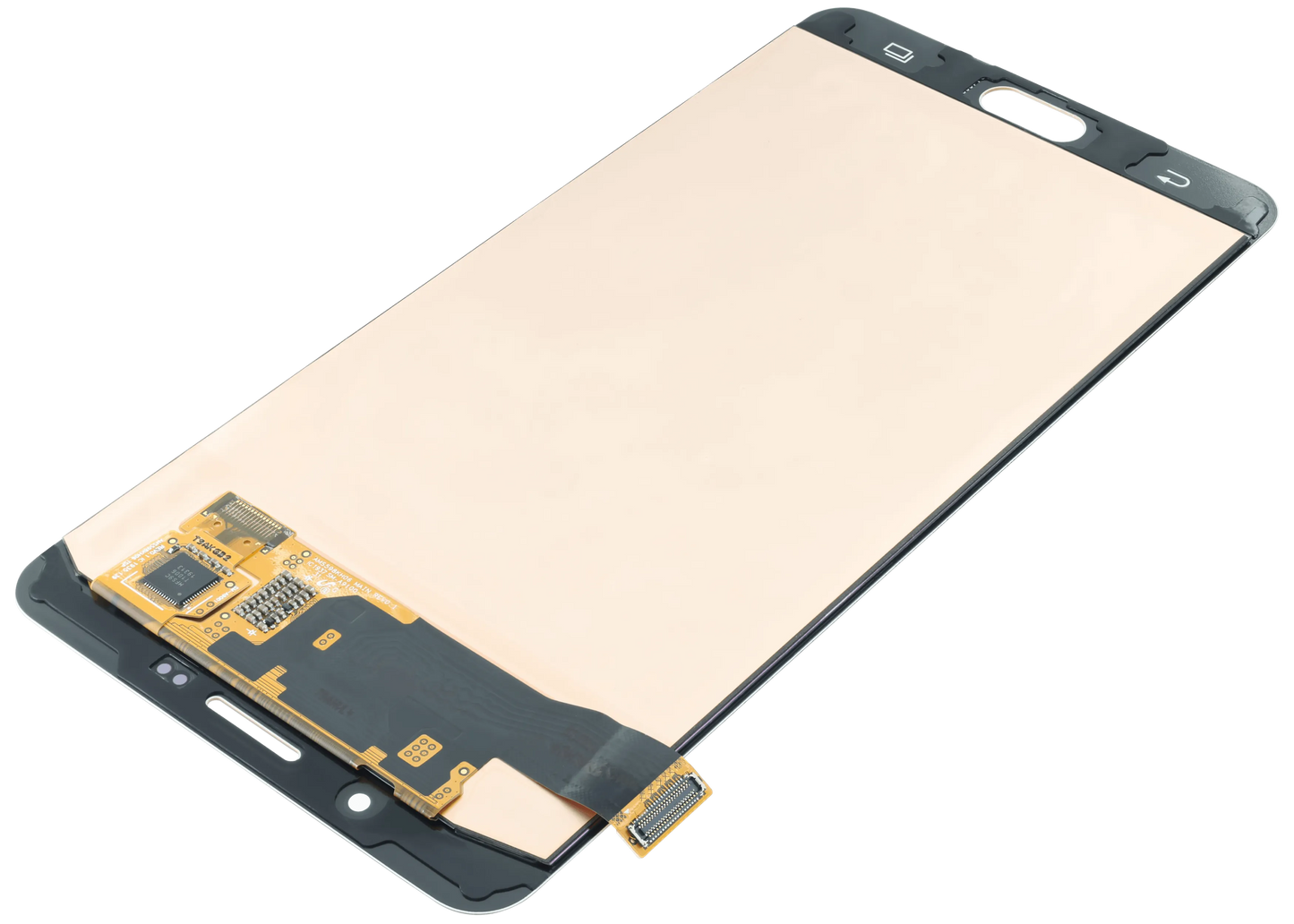 OLED Assembly With Frame for Samsung Galaxy A9 Pro (A910 / 2016) (Service Pack) (Gold)