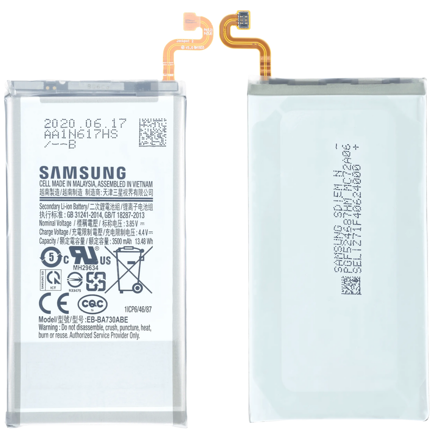 Replacement Battery For Samsung Galaxy A8 Plus (A730 / 2018) (Service Pack)