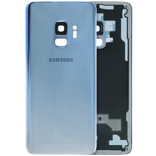 Back Cover Glass For Samsung Galaxy S9 (Service Pack) (Ice Blue)