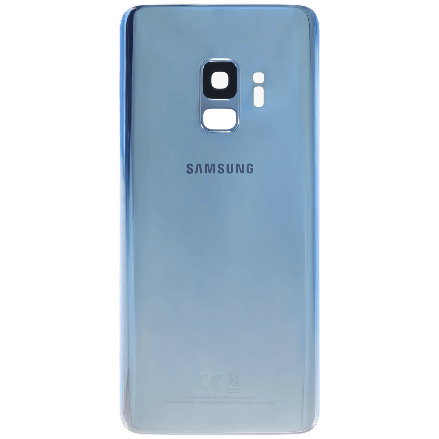 Back Cover Glass For Samsung Galaxy S9 (Service Pack) (Ice Blue)