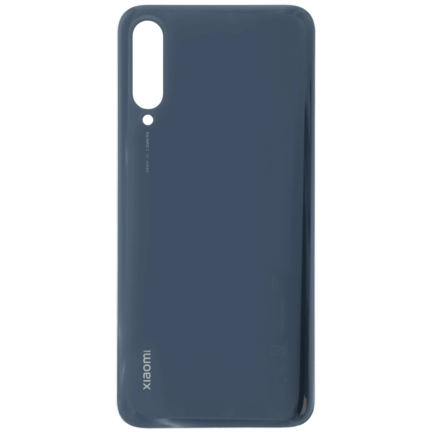 Back Cover Glass For Xiaomi Mi A3 (Genuine OEM) (Kind of Gray) - repair component detail image SKU 107183202348 - image 2