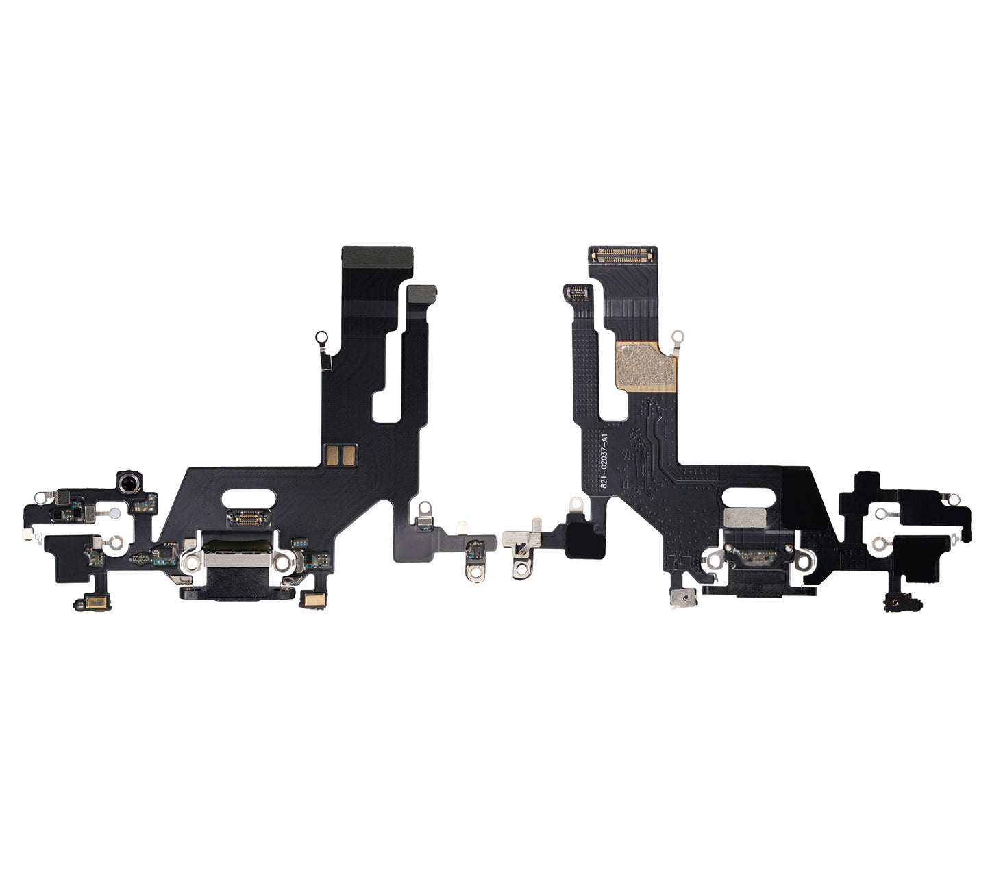 Charging Port Flex Cable For iPhone 11 (Aftermarket Plus) (Black)