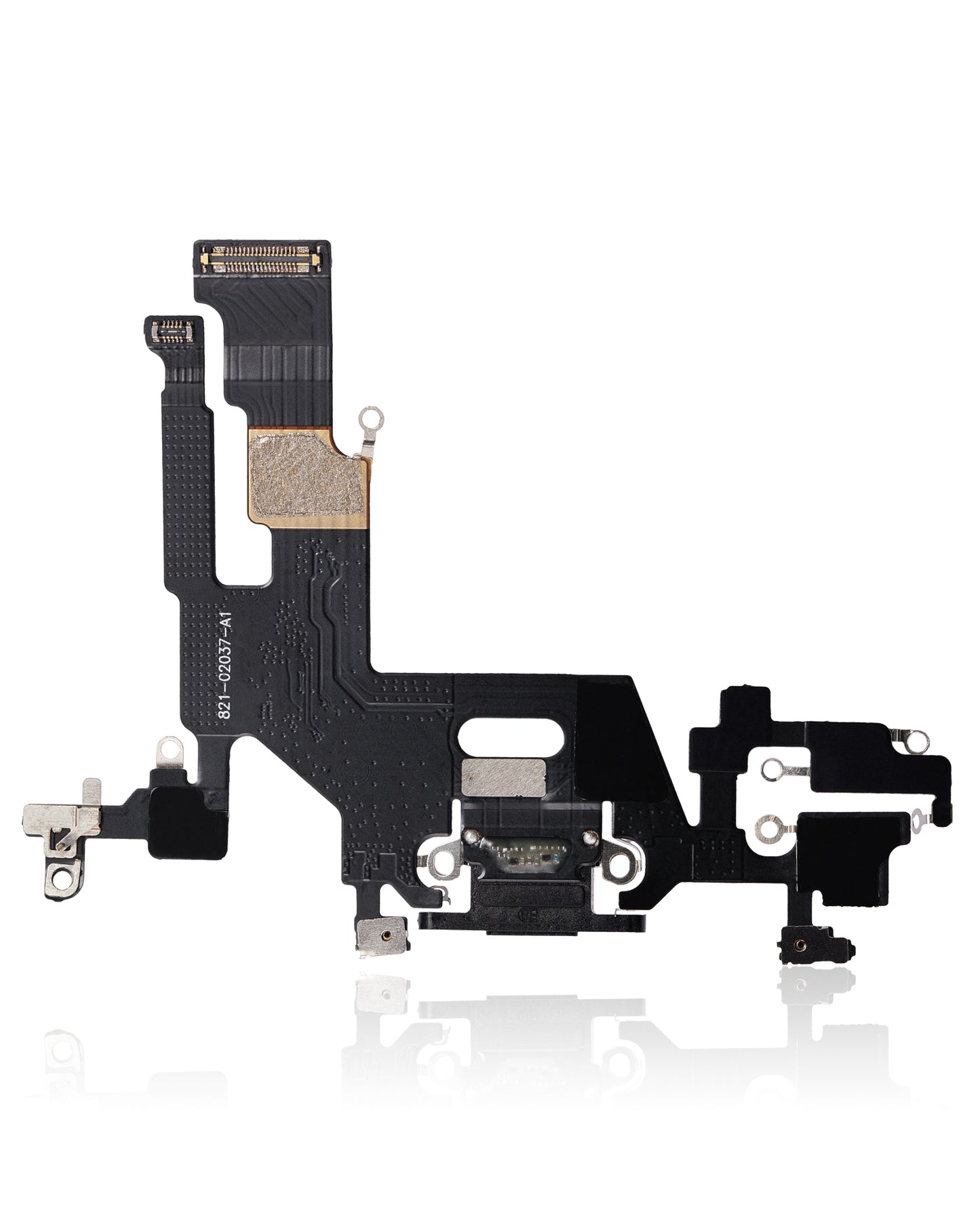 Charging Port Flex Cable For iPhone 11 (Aftermarket Plus) (Black)