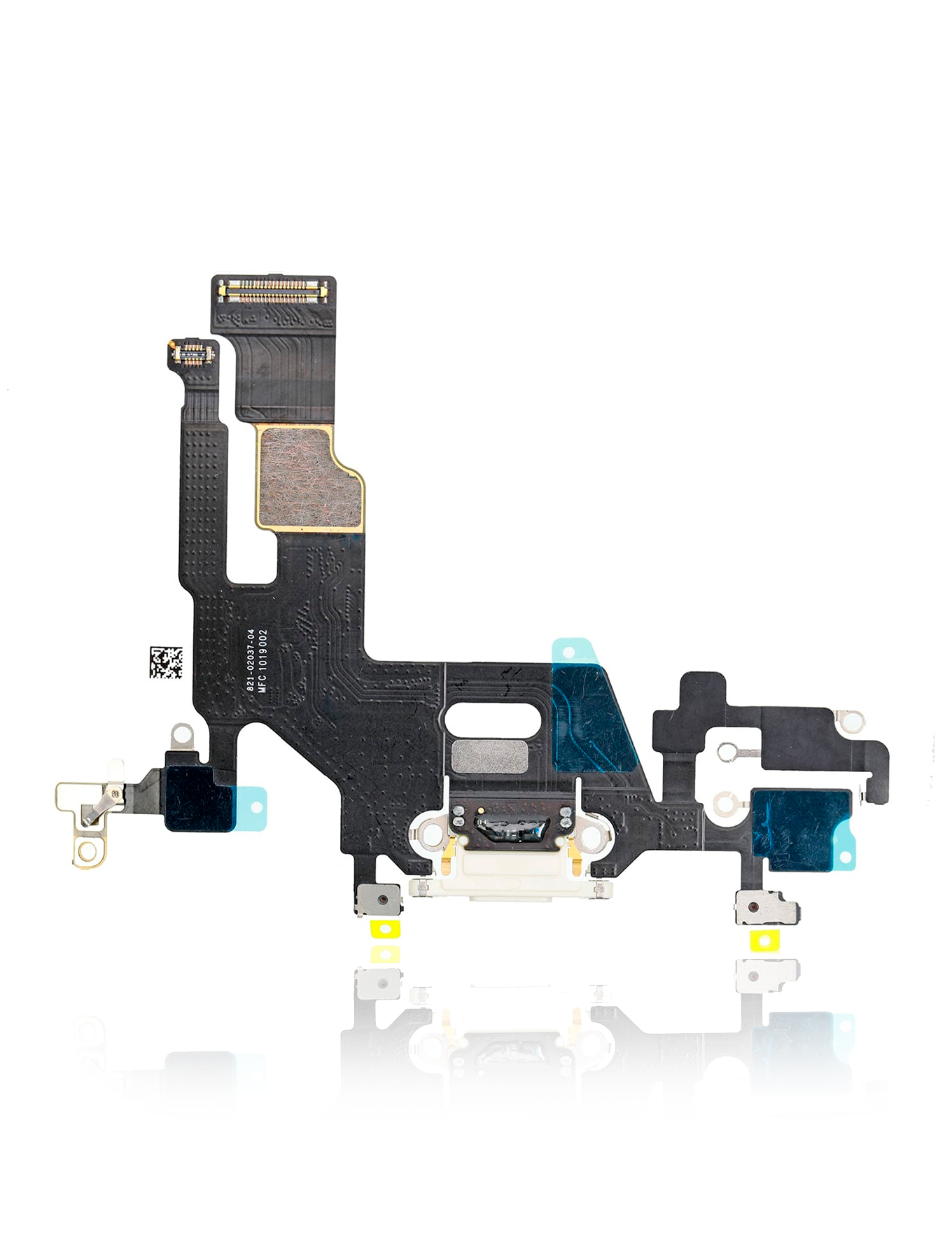 Charging Port Flex Cable For iPhone 11 (Aftermarket Plus) (White)