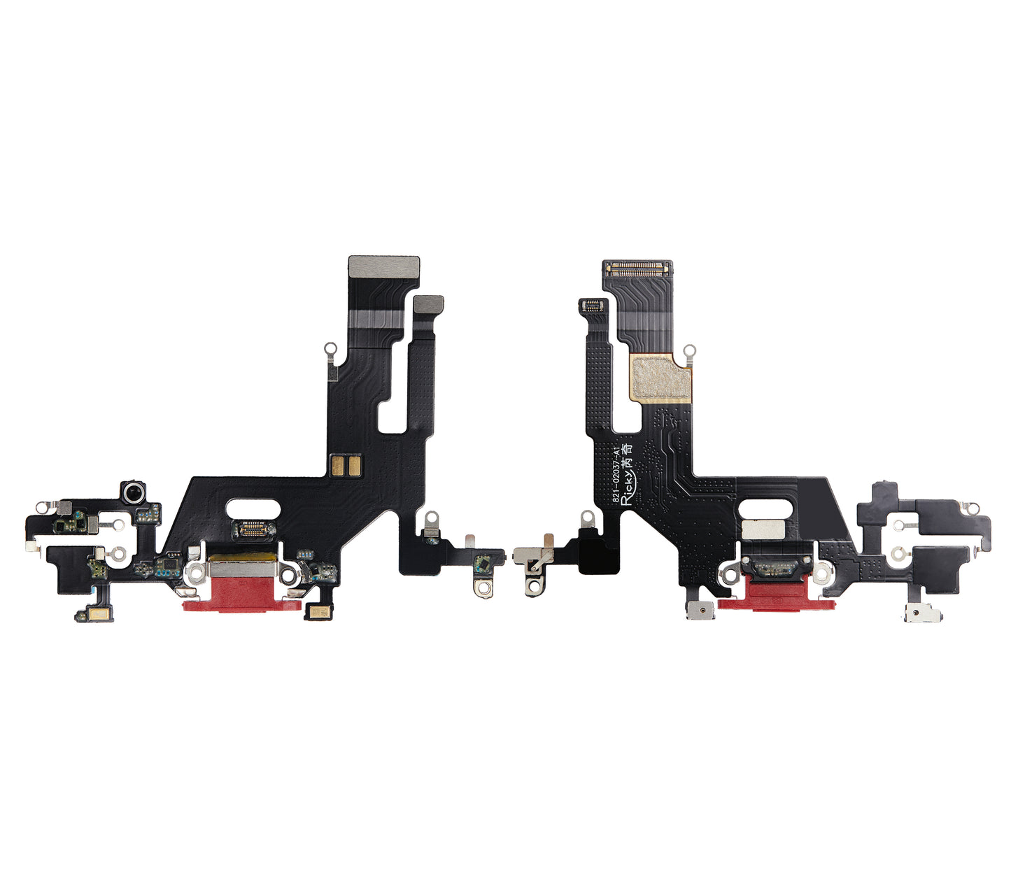 Charging Port Flex Cable For iPhone 11 (Aftermarket Plus) (Red)