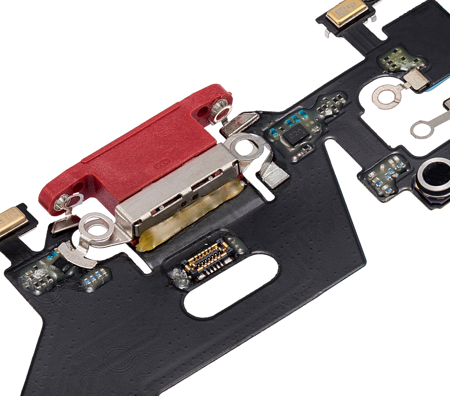 Charging Port Flex Cable For iPhone 11 (Aftermarket Plus) (Red)