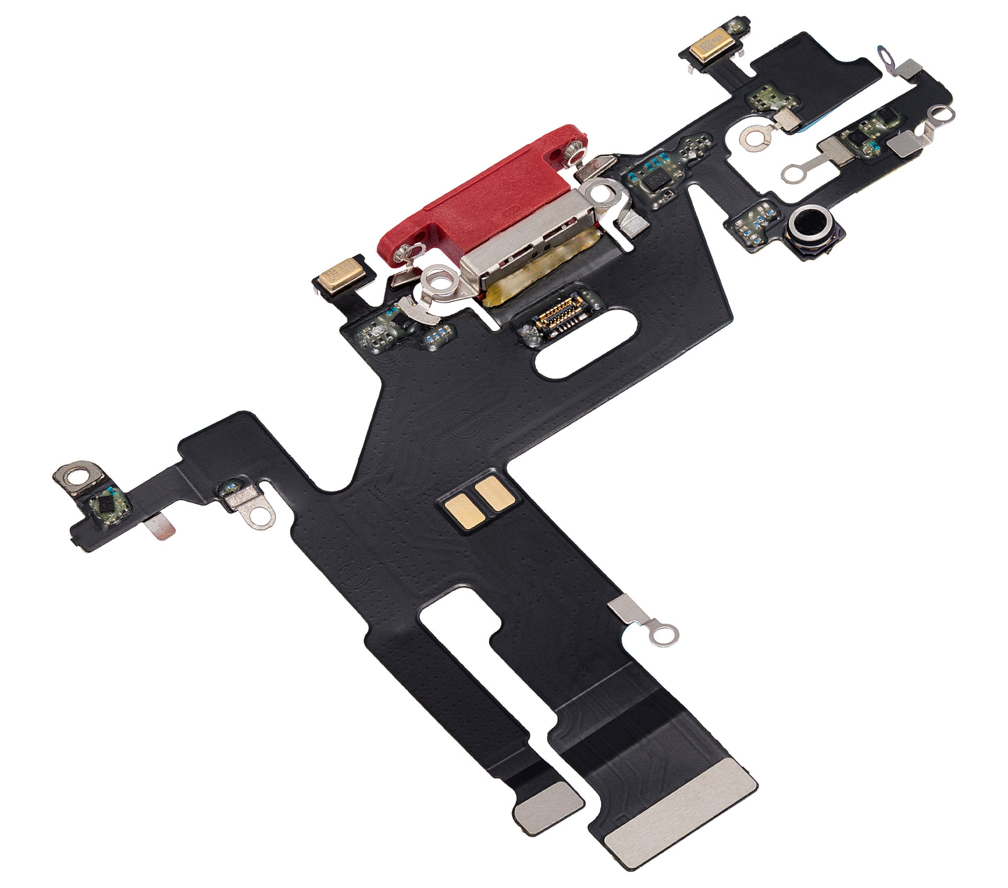 Charging Port Flex Cable For iPhone 11 (Aftermarket Plus) (Red)