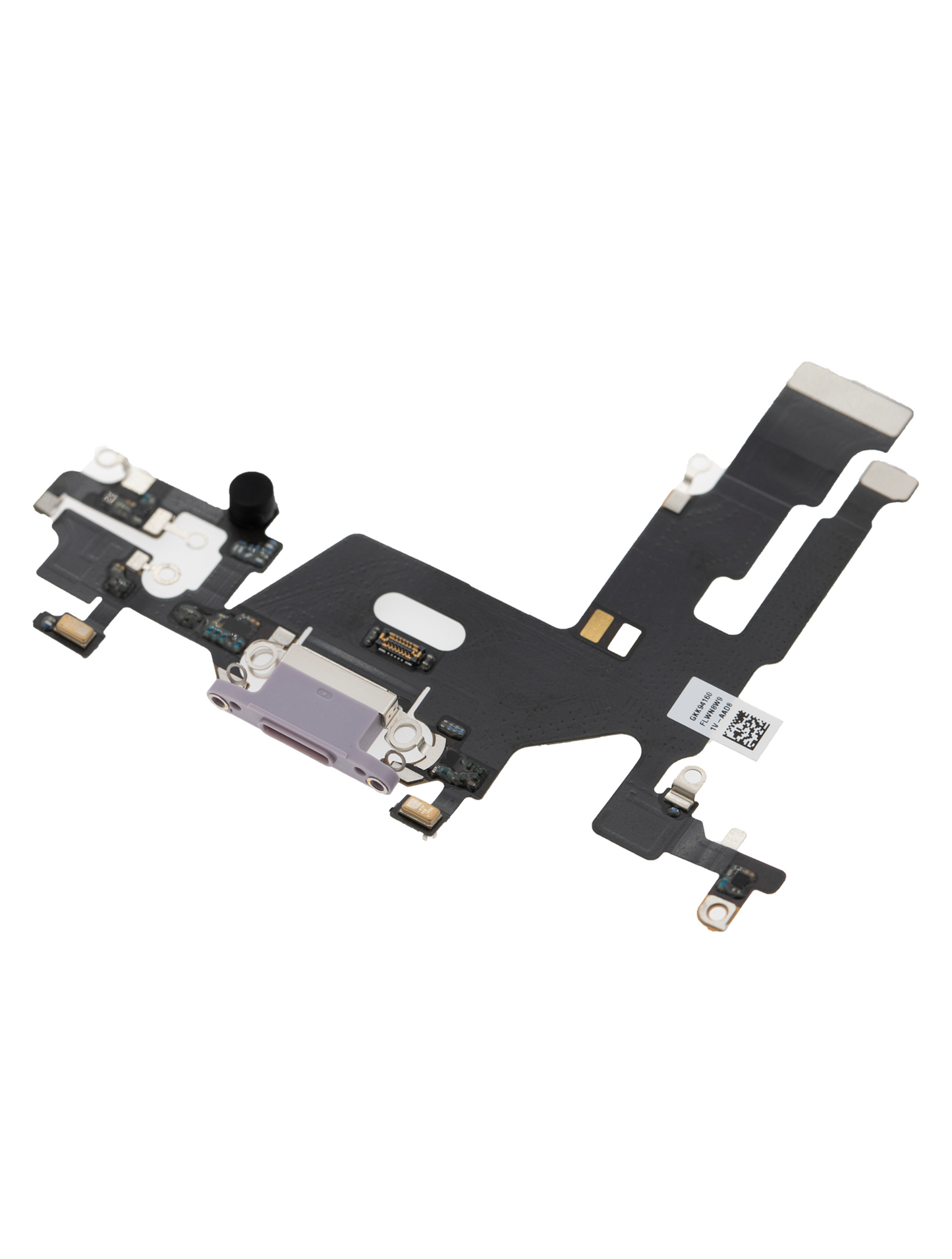 Charging Port Flex Cable For iPhone 11 (Aftermarket Plus) (Purple)