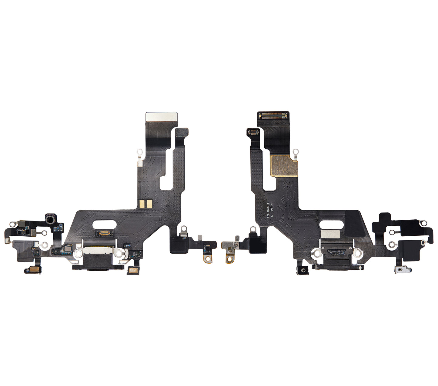 Charging Port Flex Cable For iPhone 11 (Used OEM Pull) (Black)