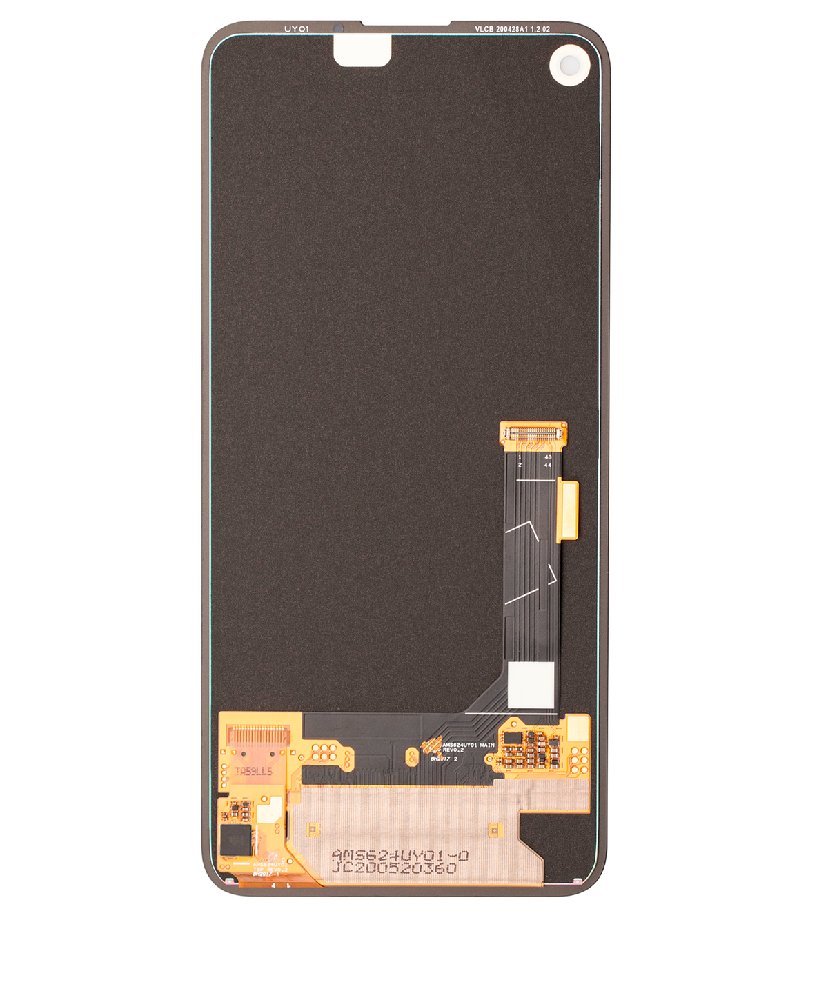 OLED Assembly Without Frame For Google Pixel 4a 5G (Refurbished) (All Colors) - replacement part secondary detail