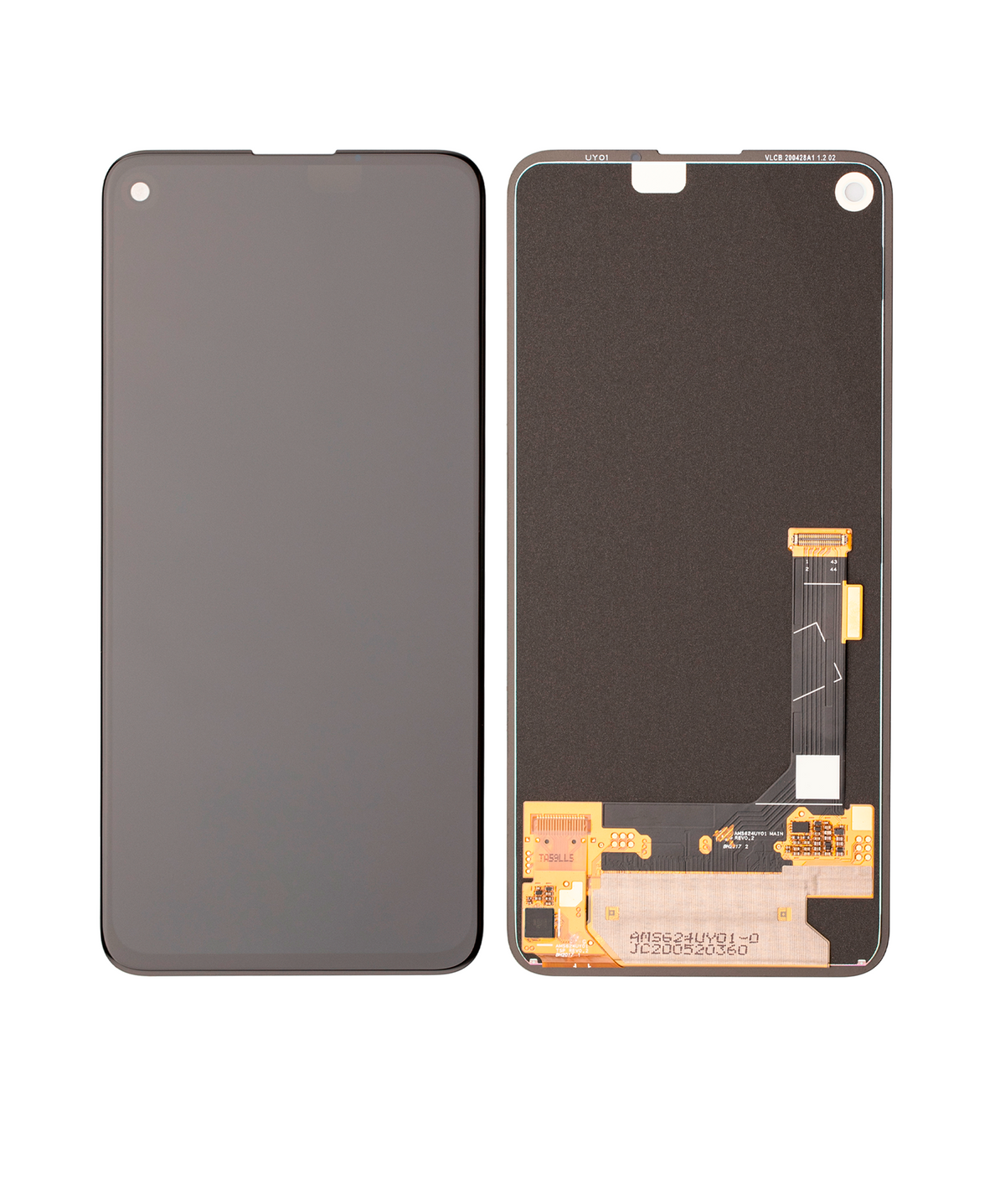 OLED Assembly Without Frame For Google Pixel 4a 5G (Refurbished) (All Colors) - phone repair component product image