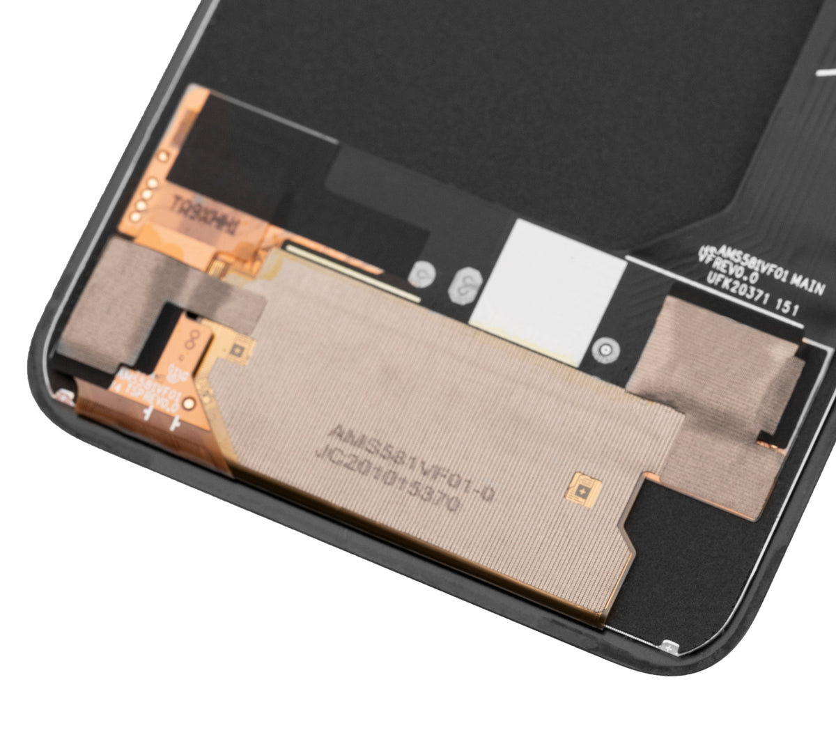 OLED Assembly Without Frame For Google Pixel 4a (Refurbished) (All Colors) - repair component alternate view