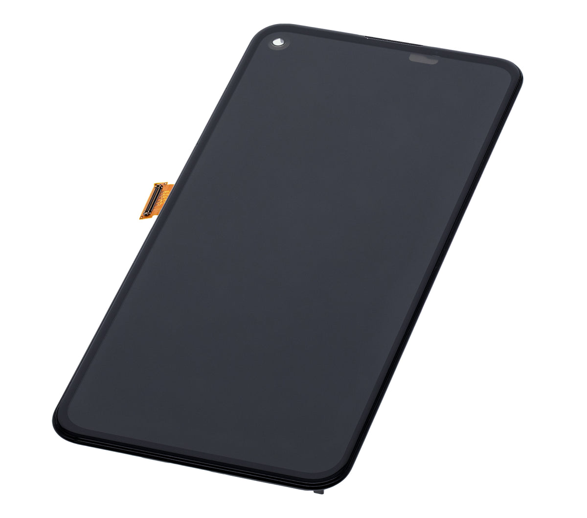 OLED Assembly With Frame For Google Pixel 5A 5G (Refurbished) (Black) - replacement component detail view