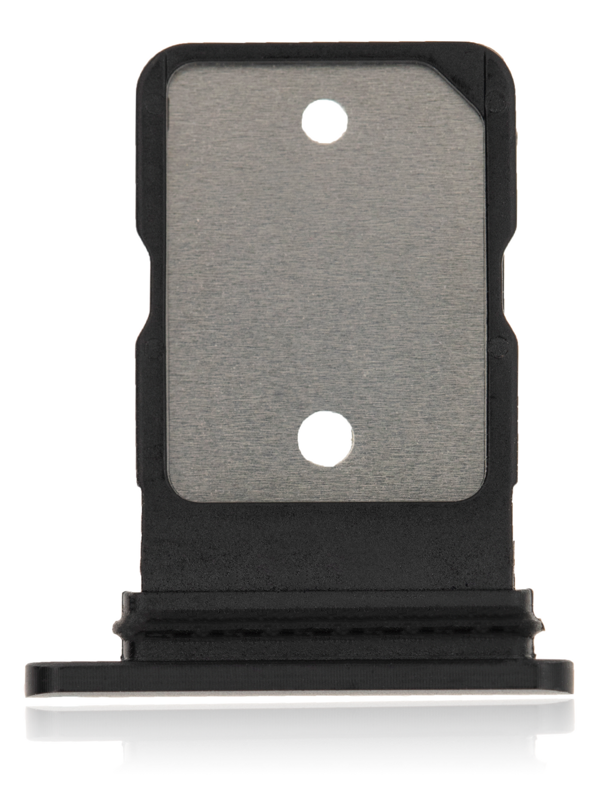 Sim Card Tray For Google Pixel 4A 5G (Just Black) - repair component alternate view