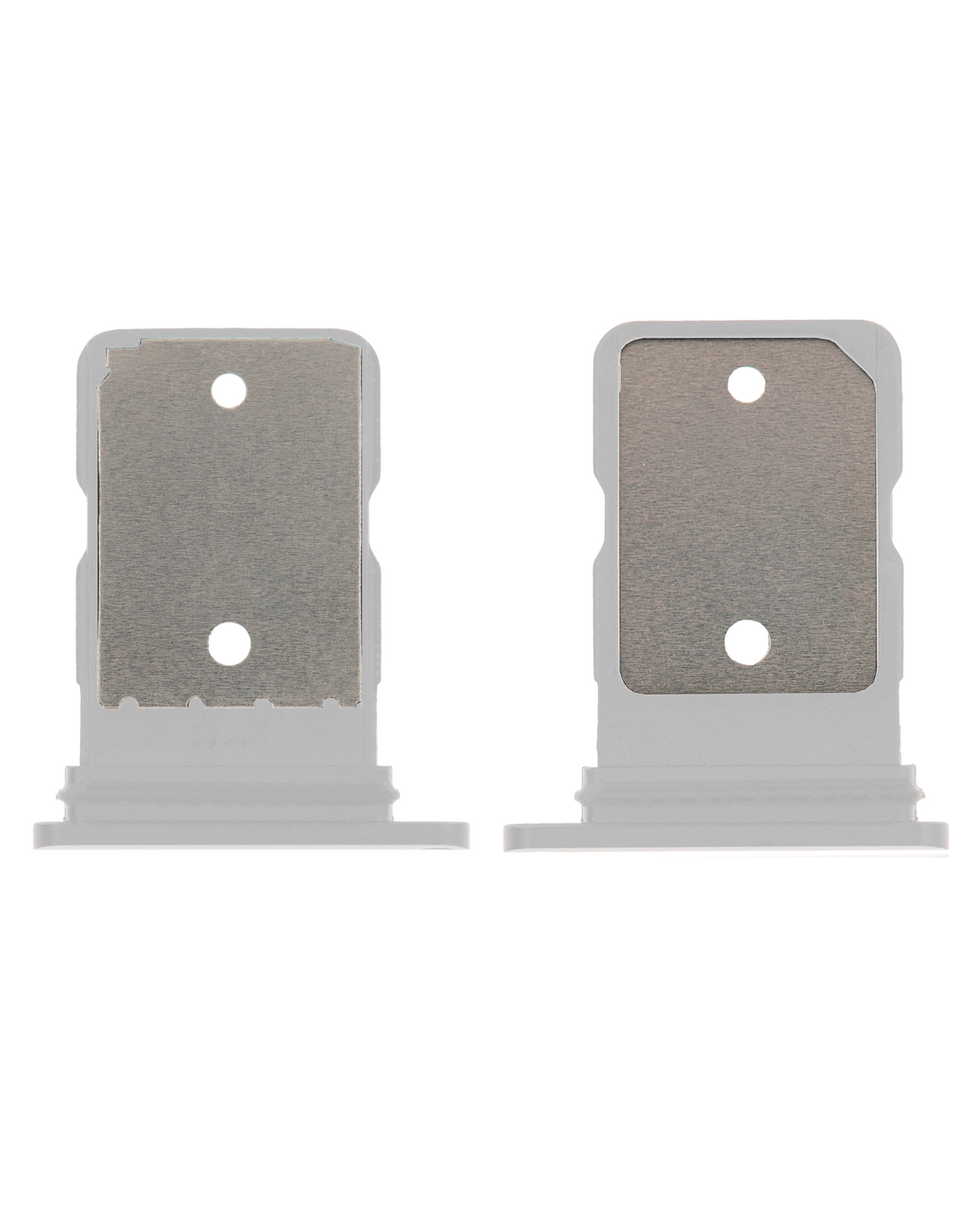 Sim Card Tray For Google Pixel 4A 5G (Clearly White) - repair component alternate view