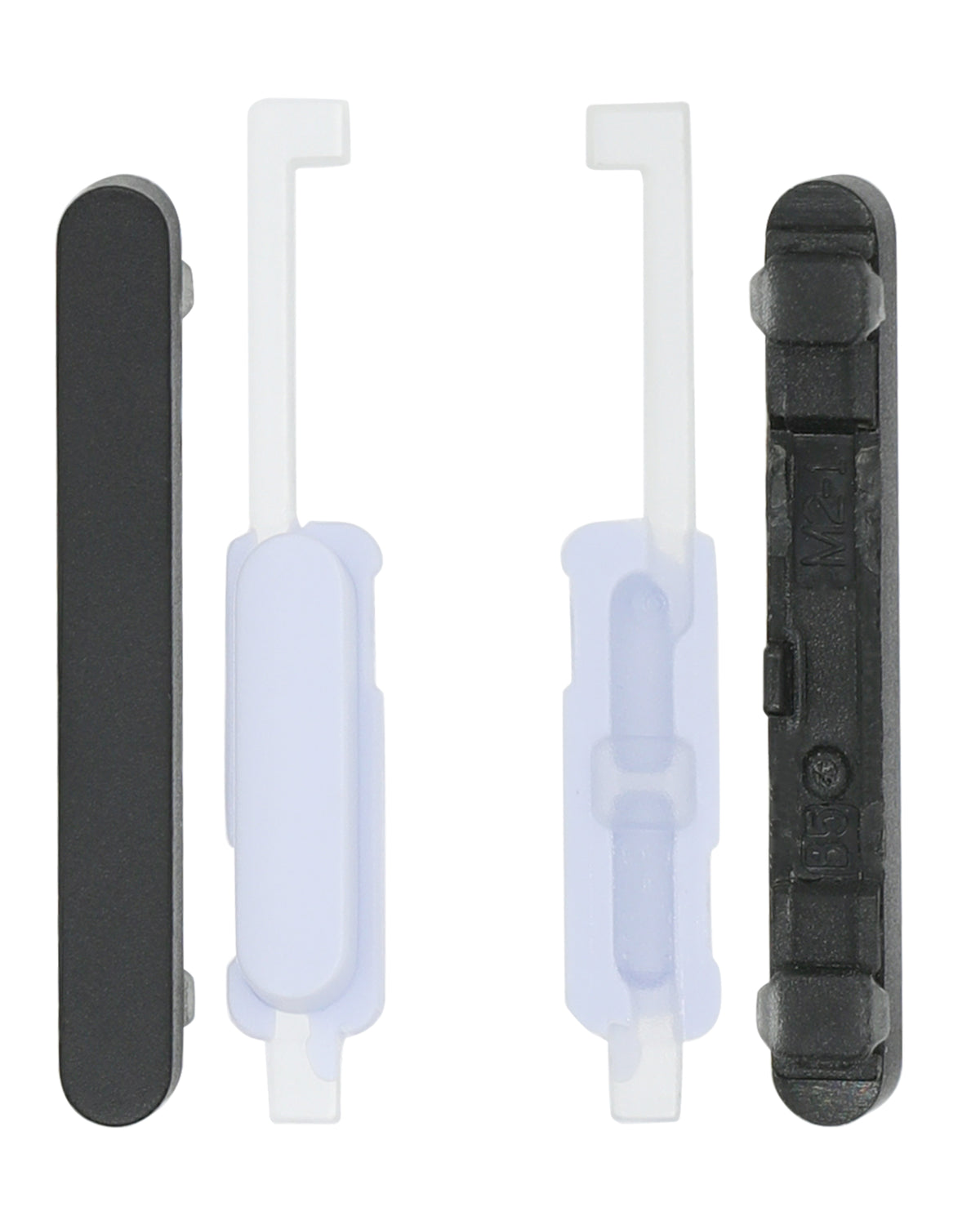 Hard Buttons (Power / Volume) For Google Pixel 4A 5G (Just Black) - repair component alternate view
