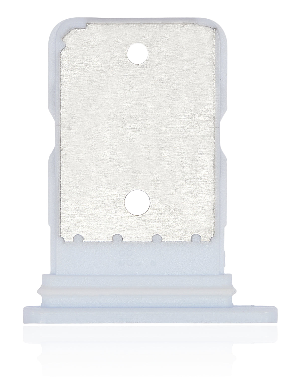 Sim Card Tray For Google Pixel 4A (Barely Blue) - replacement component detail view