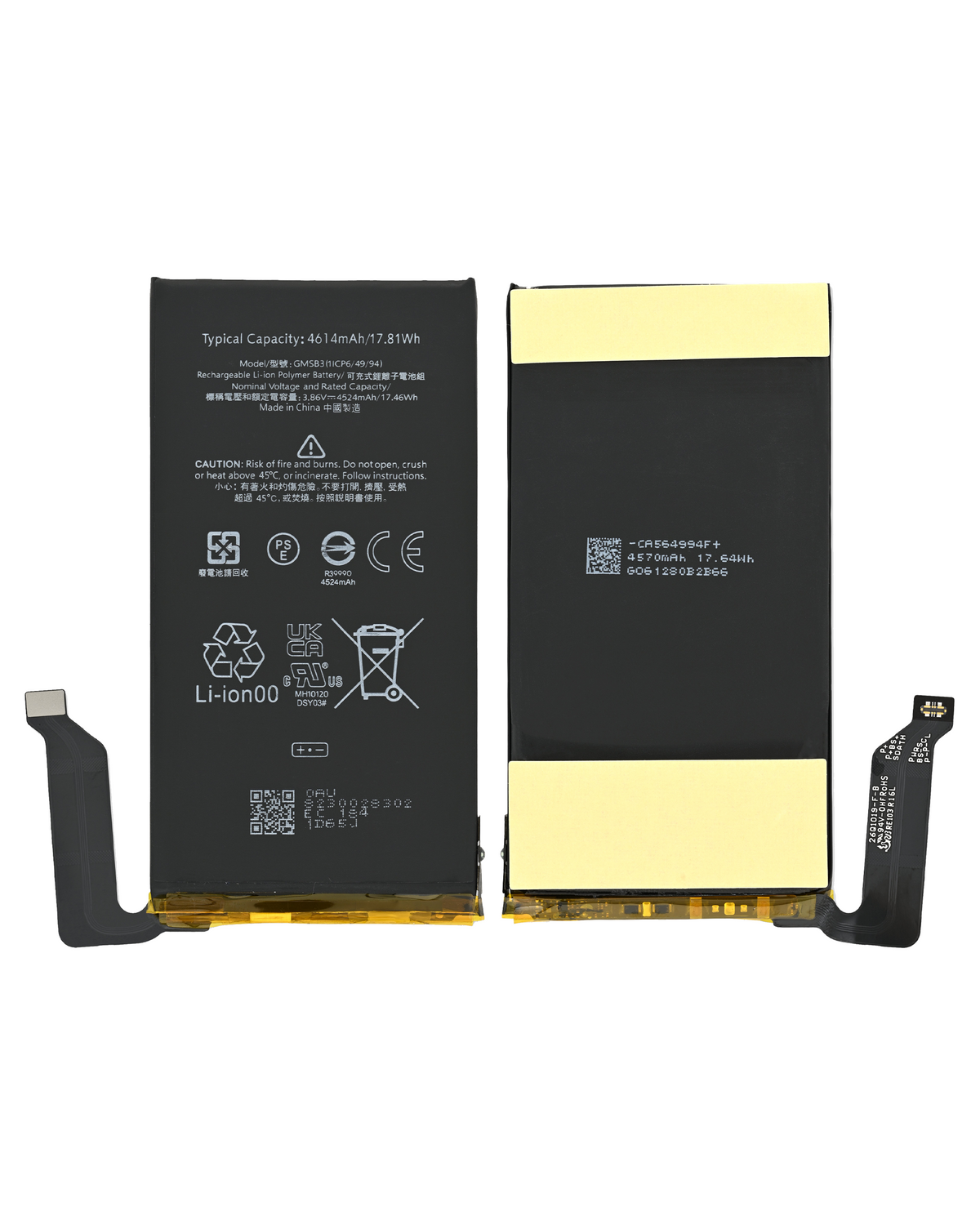 Replacement Battery For Google Pixel 6 (GMSB3) - repair component alternate view