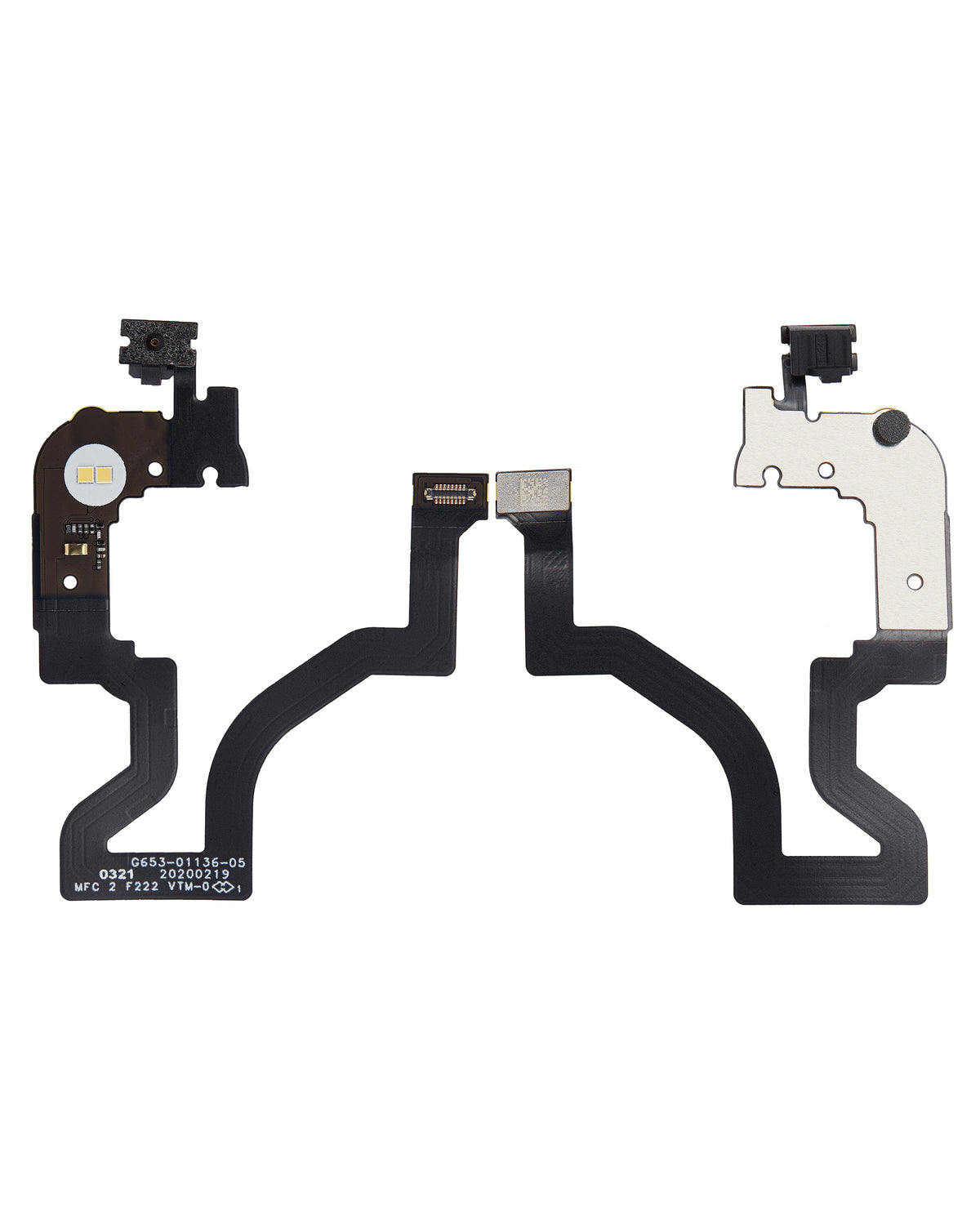 Flash Light Flex Cable For Google Pixel 4A - repair component alternate view