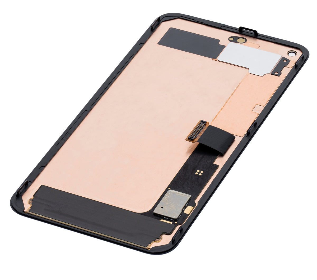 OLED Assembly With Frame For Google Pixel 5 (Refurbished) (Just Black) - replacement component detail view