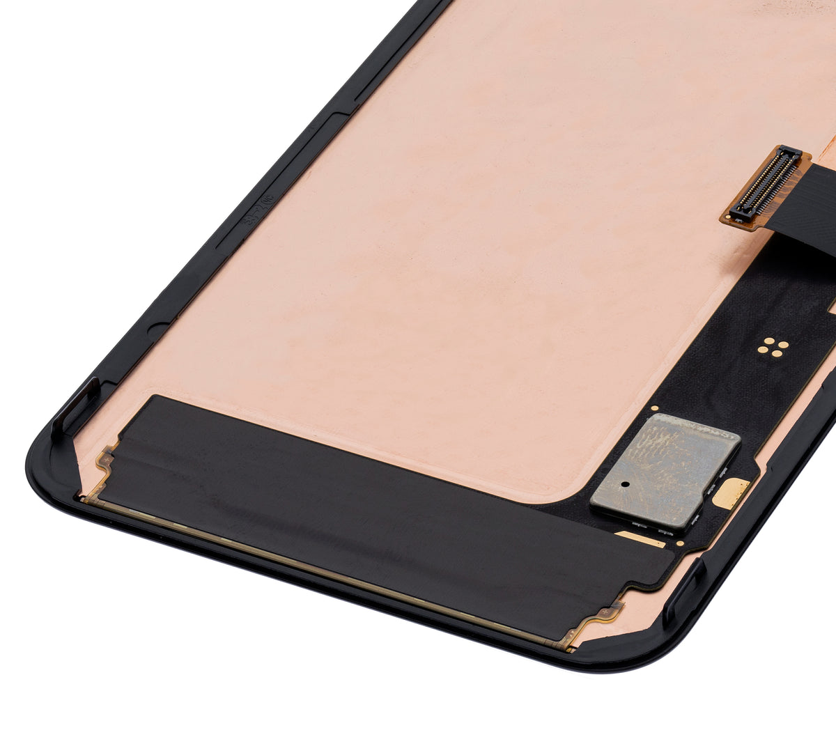 OLED Assembly With Frame For Google Pixel 5 (Refurbished) (Just Black) - phone repair part close-up