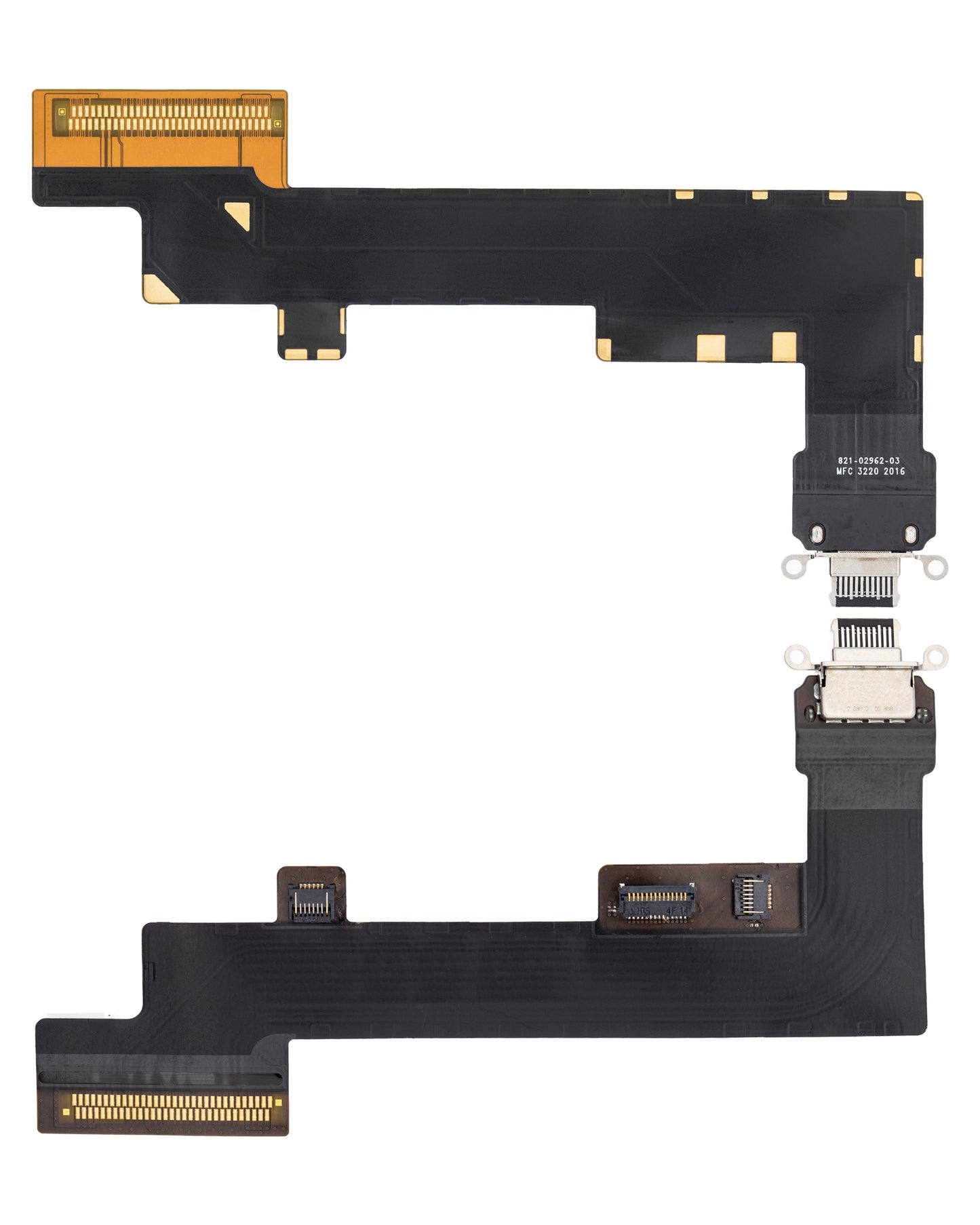 Charging Port Flex Cable For iPad Air 4 / iPad Air 5 (Cellular) (Premium) (Black)