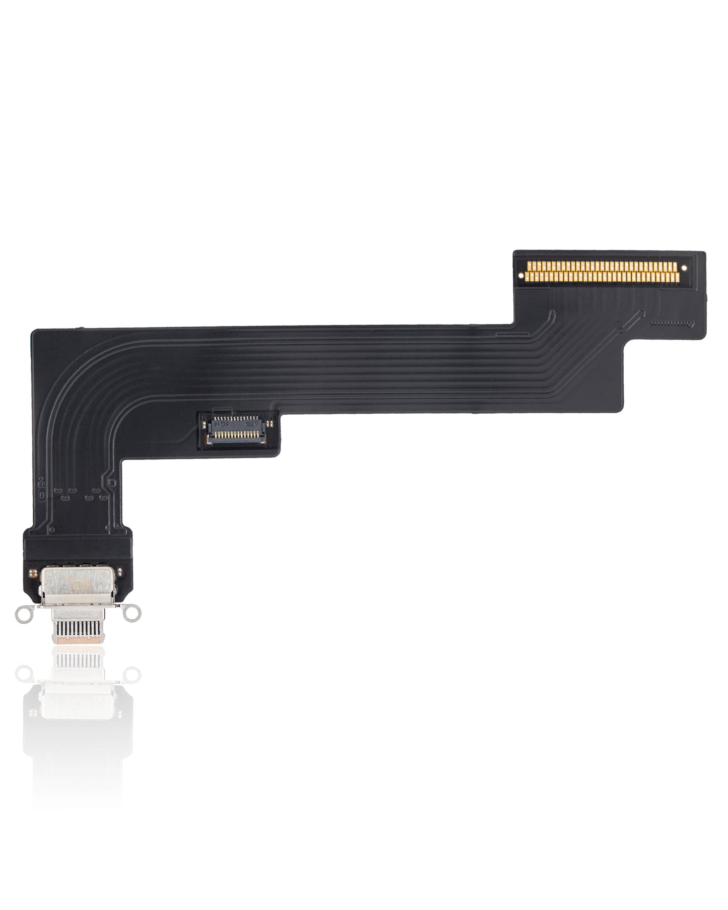 Charging Port Flex Cable For iPad Air 4 (WiFi Only) (Aftermarket Plus) (Rose Gold)
