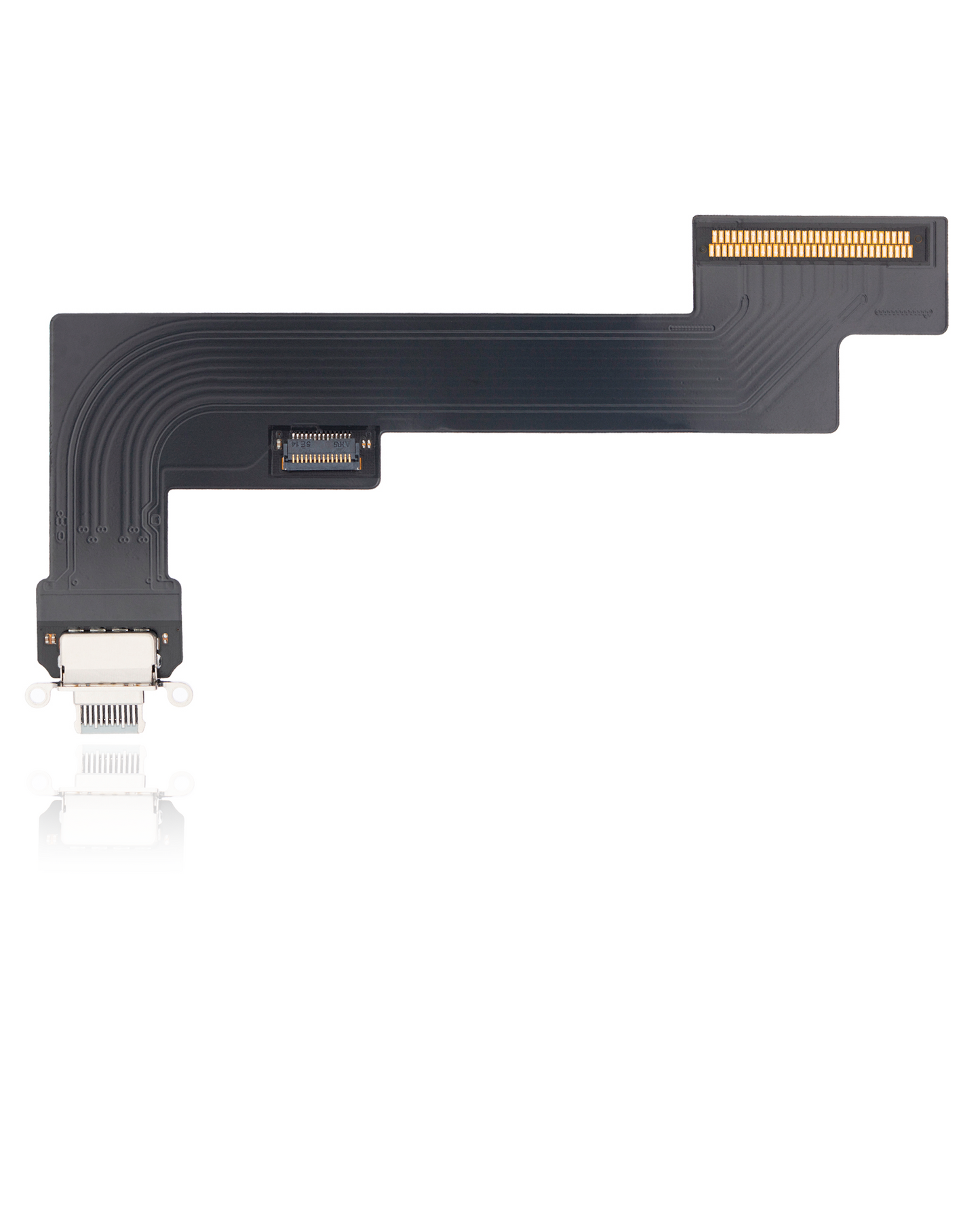 Charging Port Flex Cable For iPad Air 4 (WiFi Only) (Aftermarket Plus) (Sky Blue)