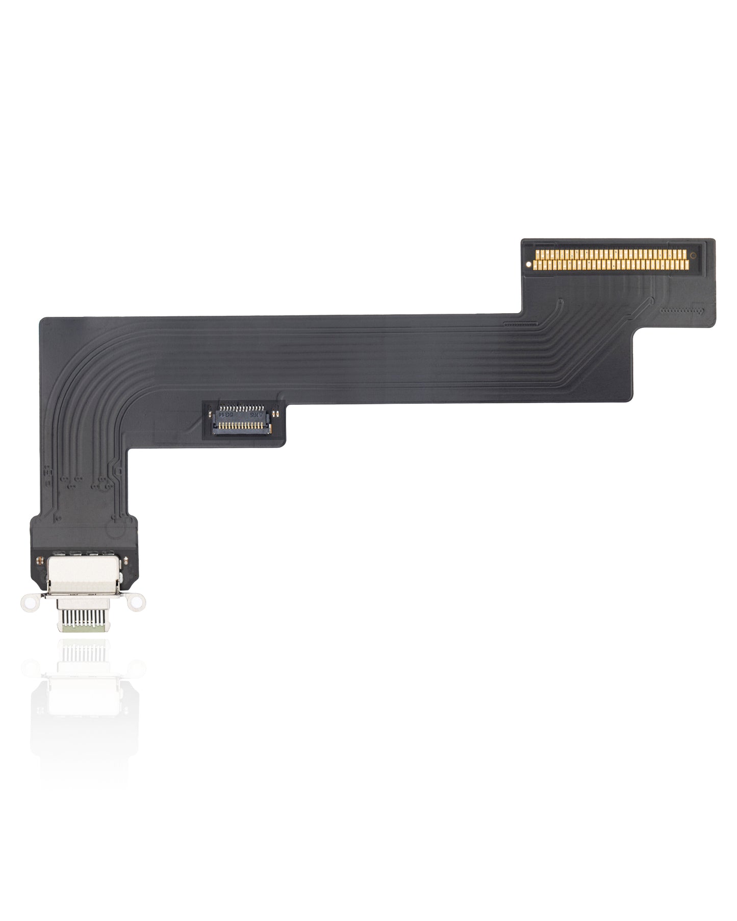 Charging Port Flex Cable For iPad Air 4 (WiFi Only) (Aftermarket Plus) (Green)